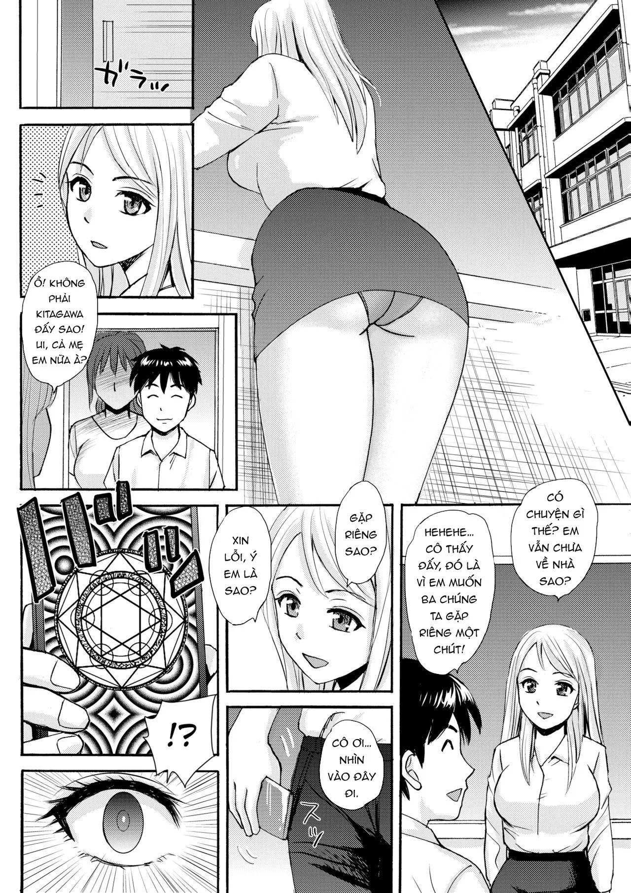 HentaiVN.net - Ảnh 15 - Mama, Sensei and Me - Oneshot