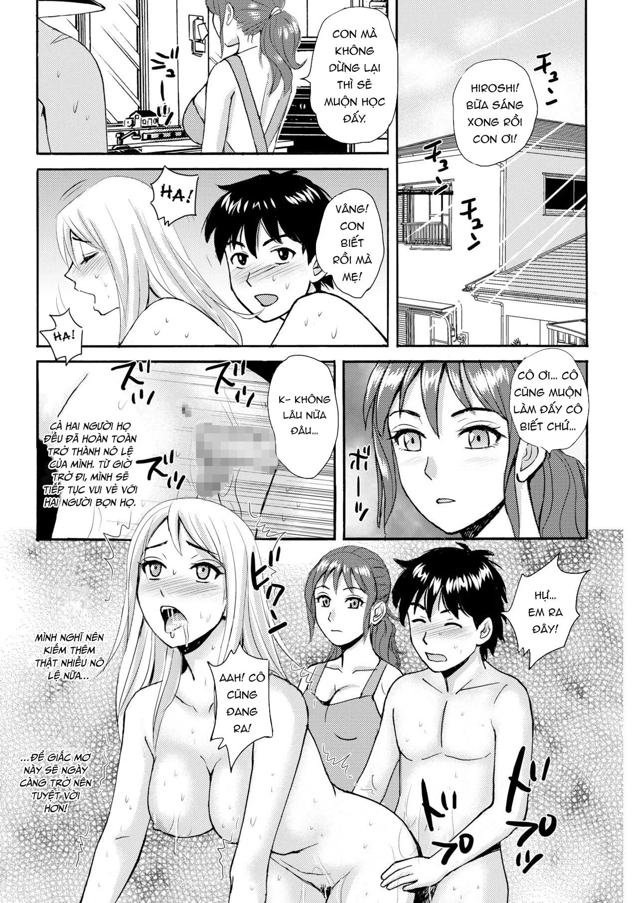 HentaiVN.net - Ảnh 21 - Mama, Sensei and Me - Oneshot