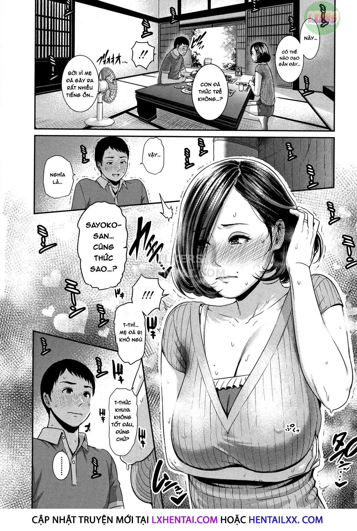 HentaiVN.net - Ảnh 18 - Drowning in Sex With Mom [Kaa-san to Sex ni Oboreru] - Chap 1