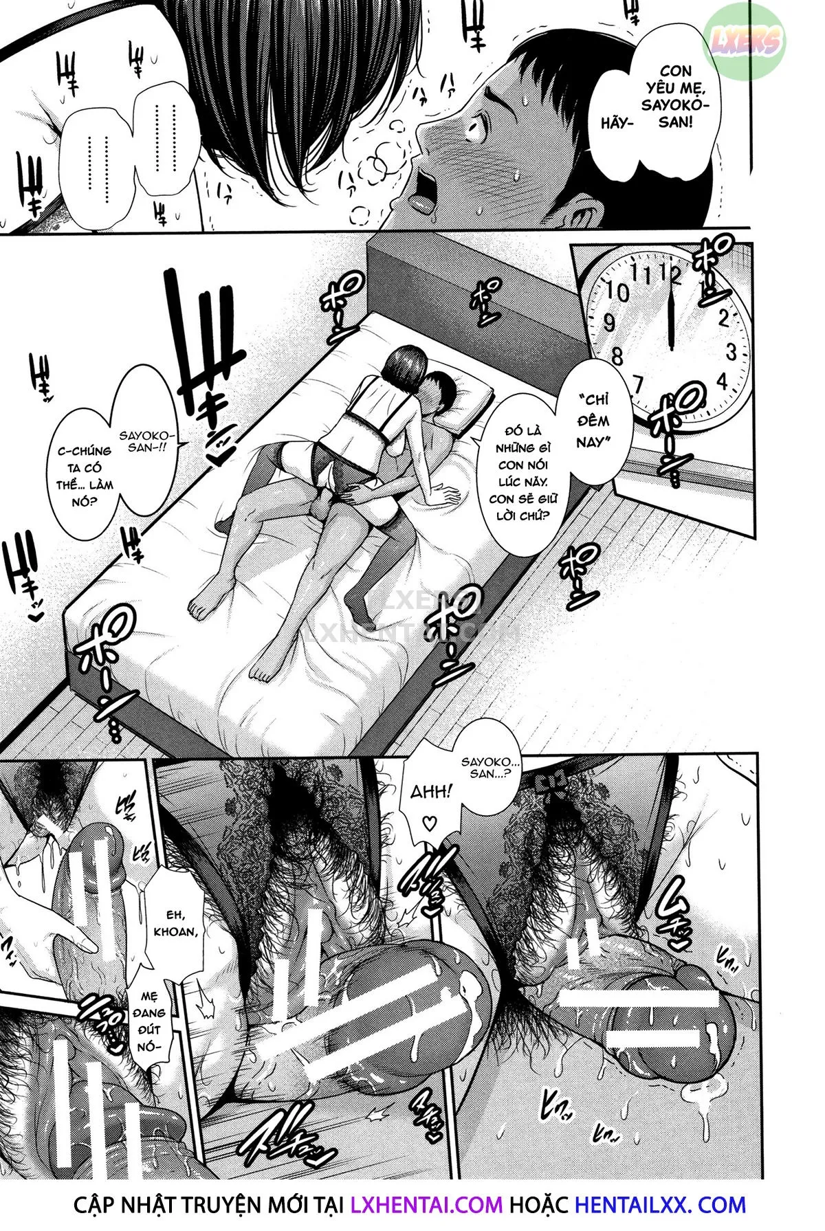 HentaiVN.net - Ảnh 19 - Drowning in Sex With Mom [Kaa-san to Sex ni Oboreru] - Chap 2