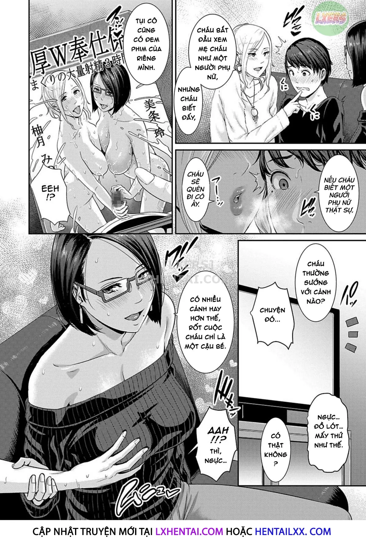 HentaiVN.net - Ảnh 10 - Drowning in Sex With Mom [Kaa-san to Sex ni Oboreru] - Chap 3
