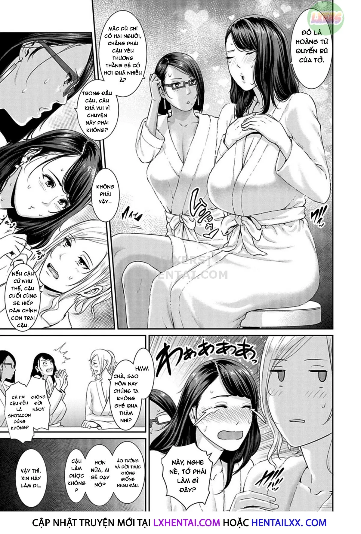 HentaiVN.net - Ảnh 7 - Drowning in Sex With Mom [Kaa-san to Sex ni Oboreru] - Chap 3