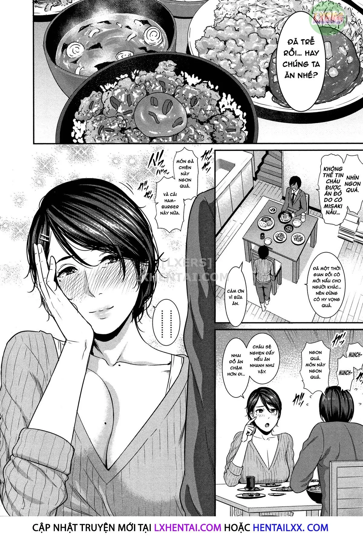 HentaiVN.net - Ảnh 10 - Drowning in Sex With Mom [Kaa-san to Sex ni Oboreru] - Chap 5