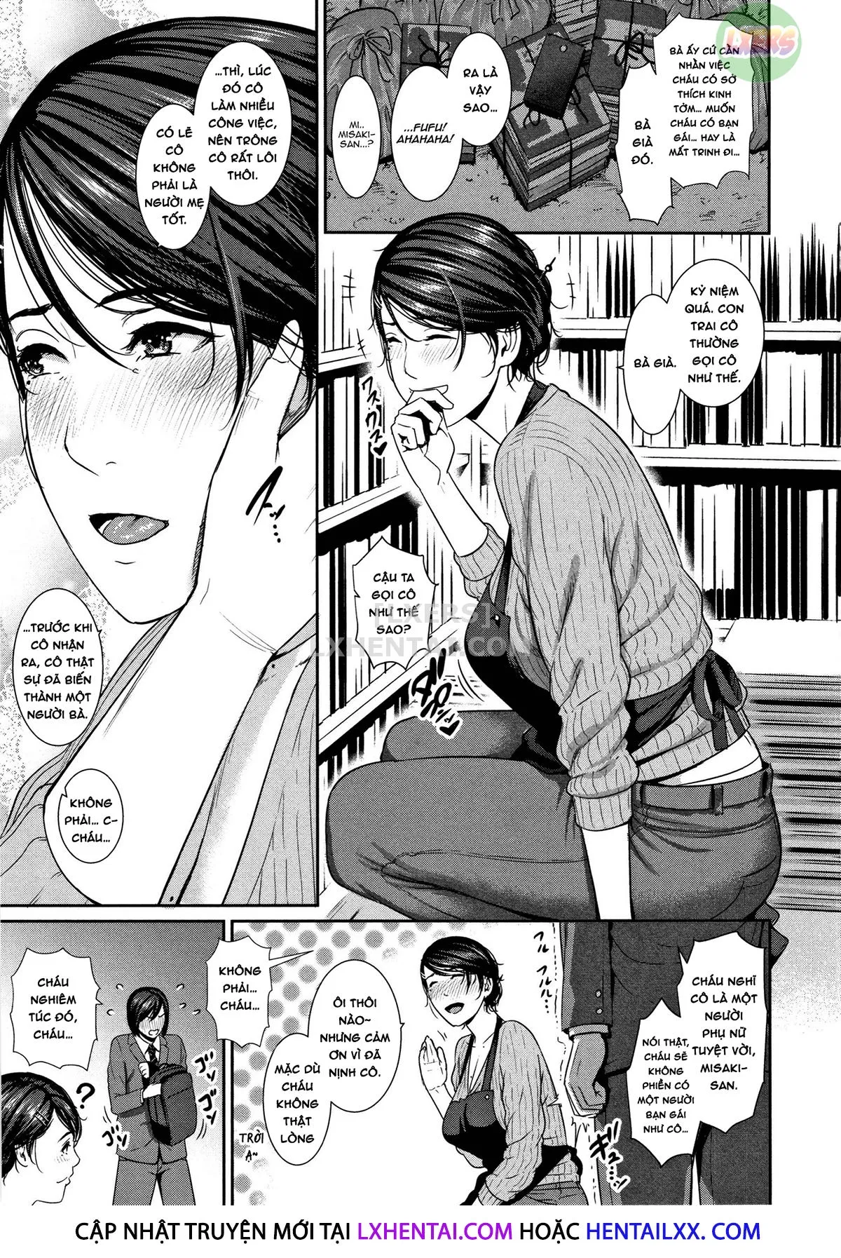 HentaiVN.net - Ảnh 7 - Drowning in Sex With Mom [Kaa-san to Sex ni Oboreru] - Chap 5