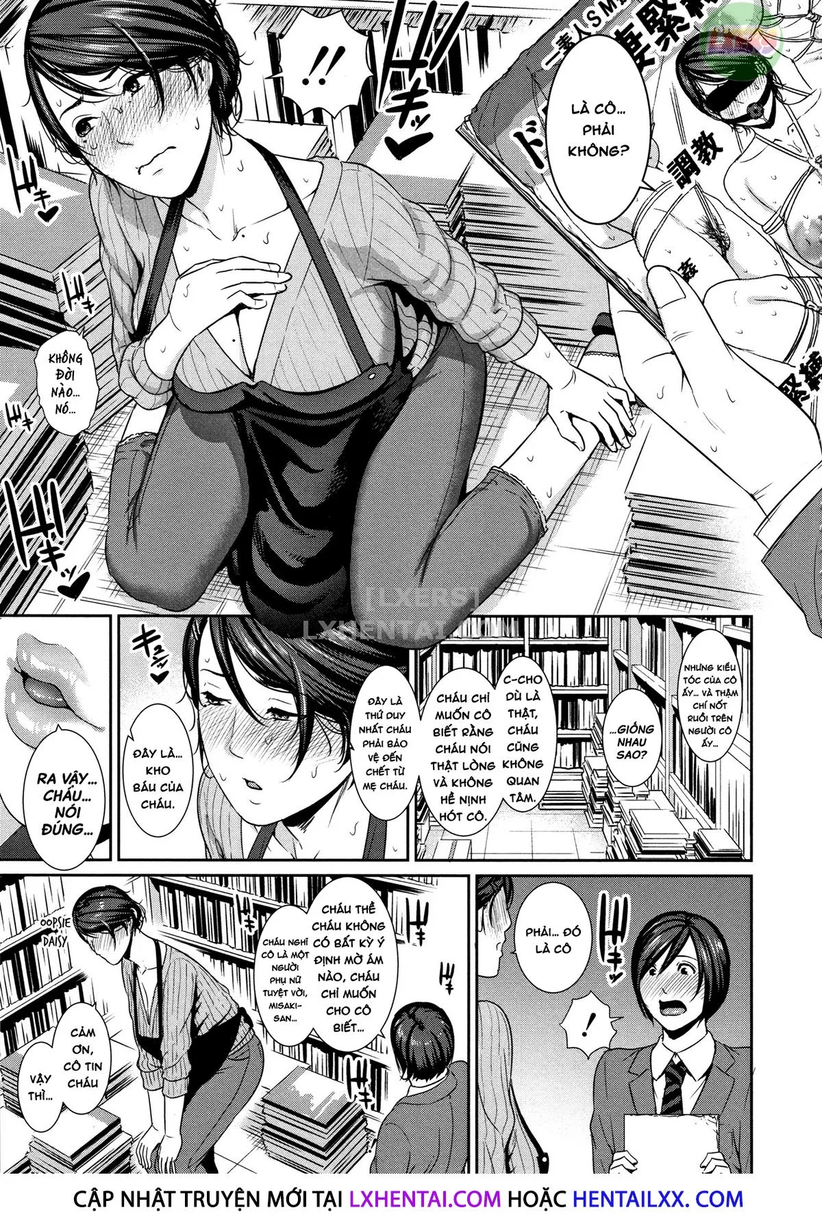 HentaiVN.net - Ảnh 9 - Drowning in Sex With Mom [Kaa-san to Sex ni Oboreru] - Chap 5