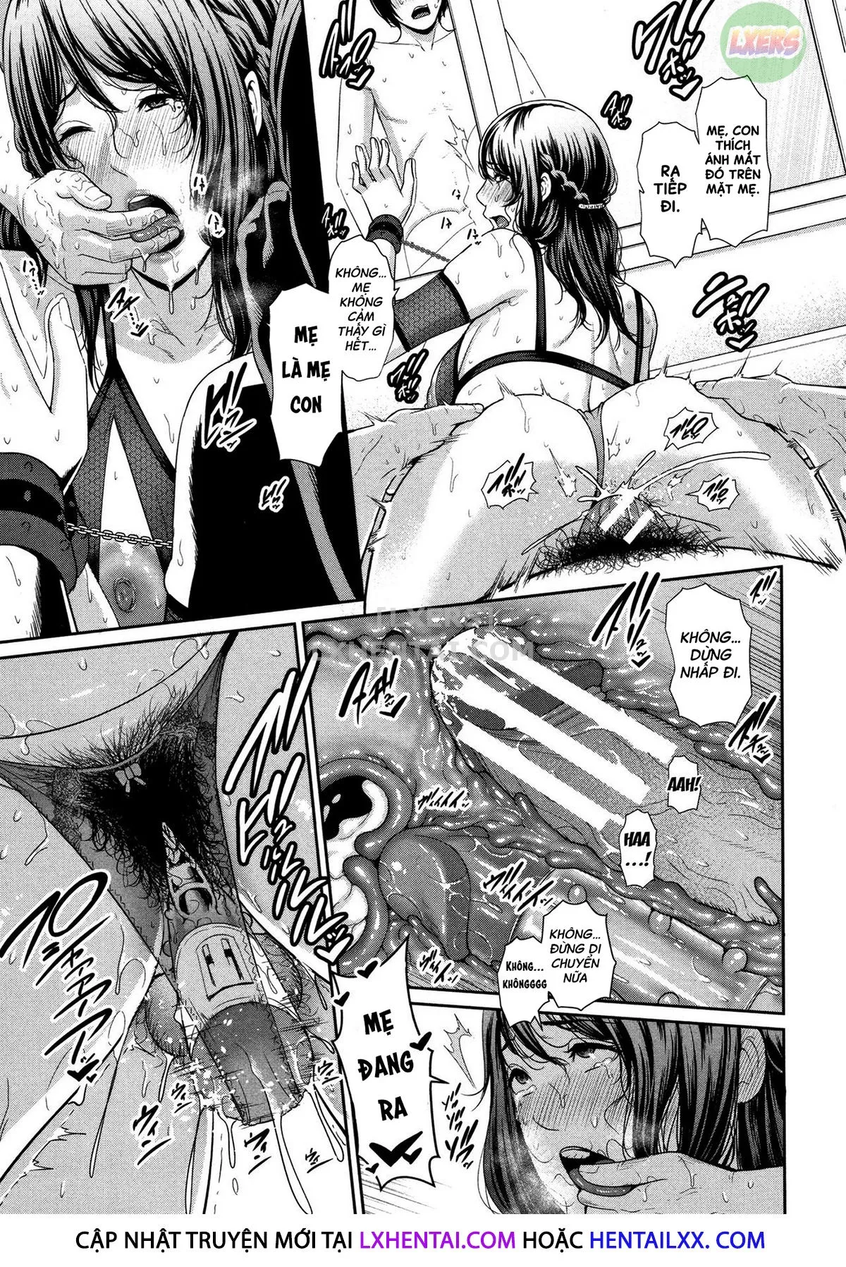 HentaiVN.net - Ảnh 23 - Drowning in Sex With Mom [Kaa-san to Sex ni Oboreru] - Chap 7
