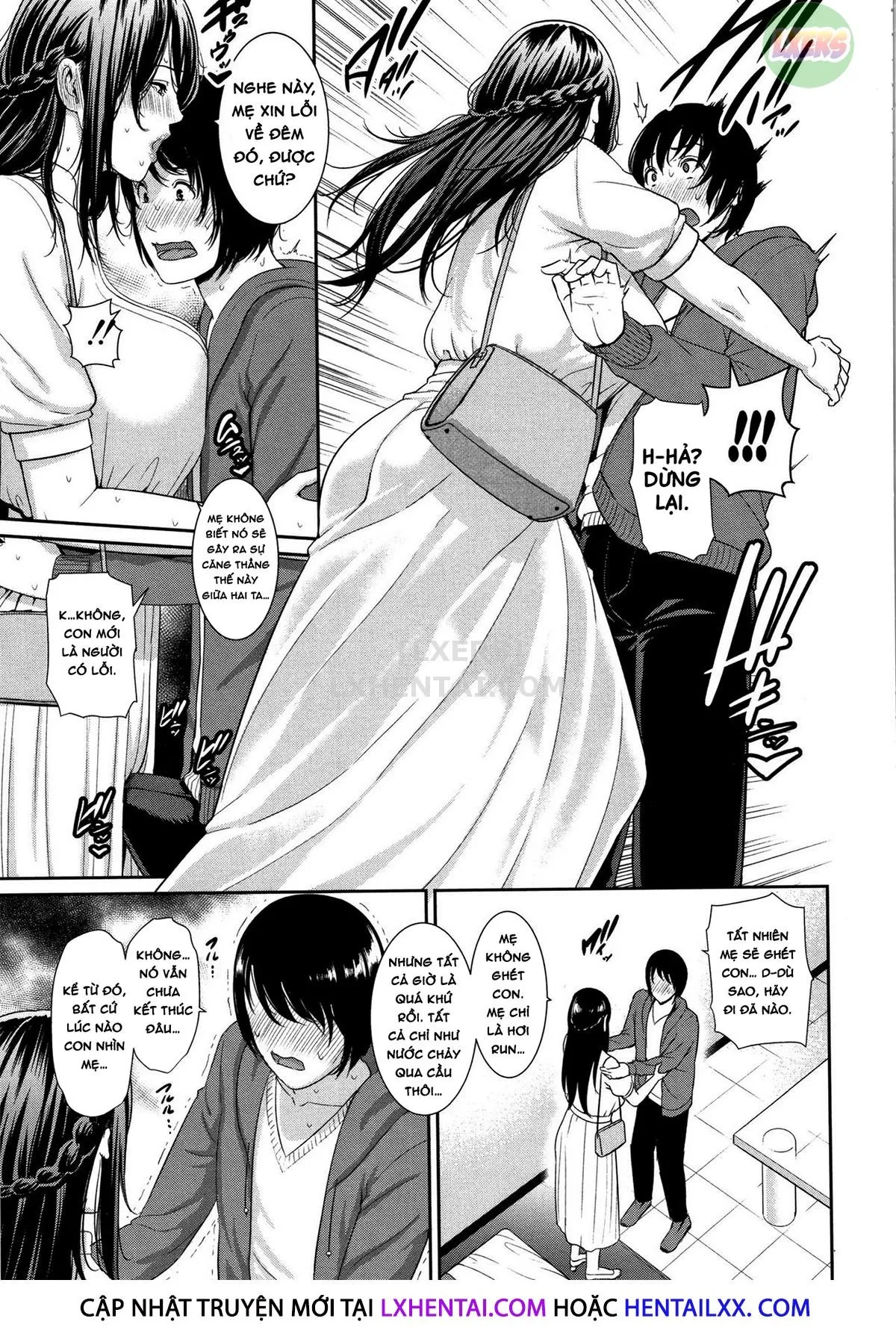 HentaiVN.net - Ảnh 9 - Drowning in Sex With Mom [Kaa-san to Sex ni Oboreru] - Chap 8 - END