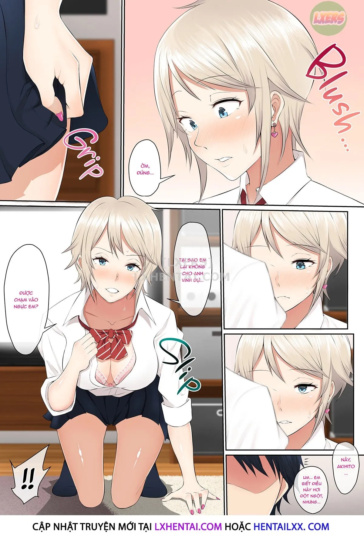HentaiVN.net - Ảnh 10 - Cách để huấn luyện nàng trinh nữ nứng loz của bạn - Oneshot