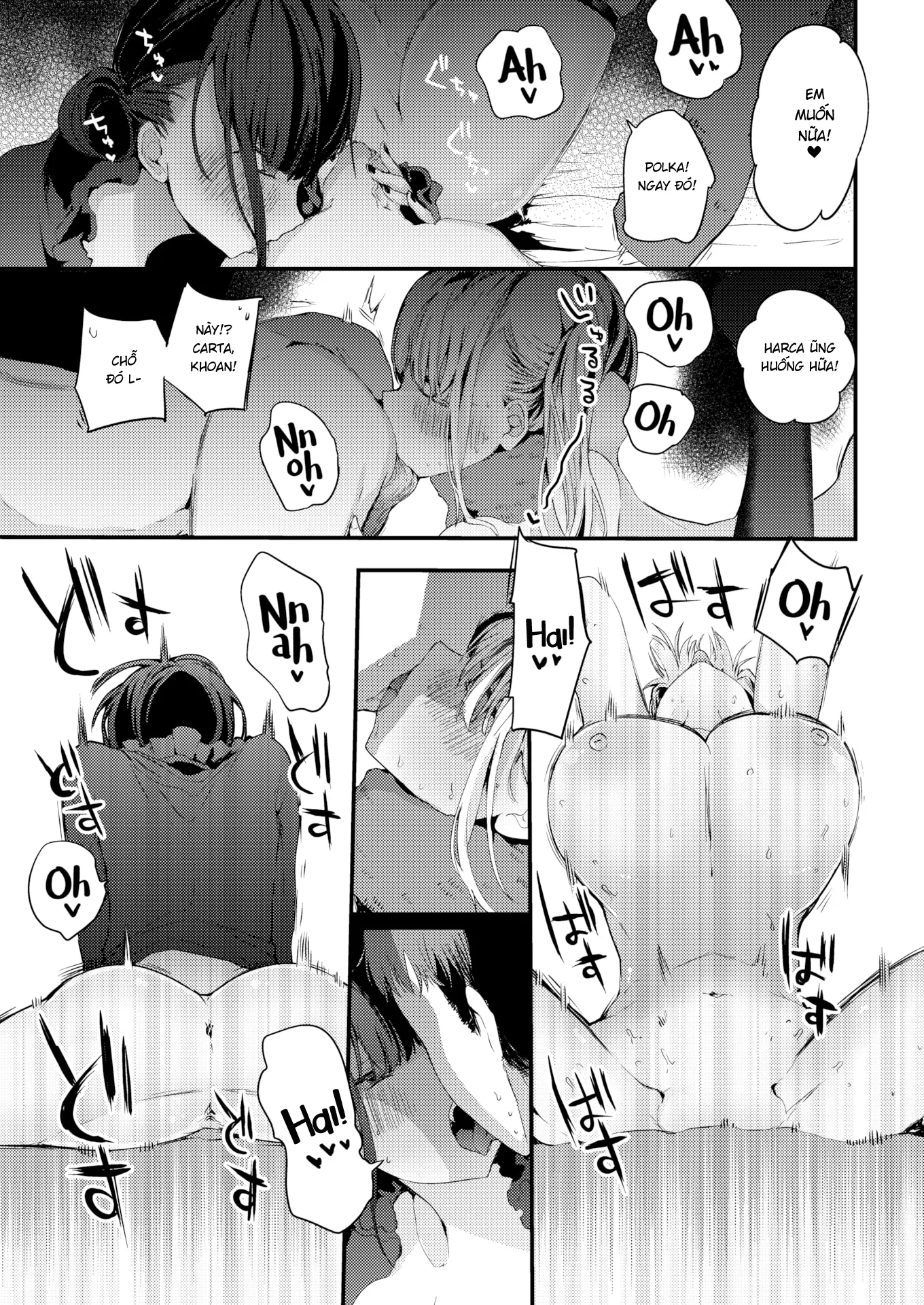 HentaiVN.net - Ảnh 13 - Đại Tiệc Cosplay Carta & Polka - Oneshot