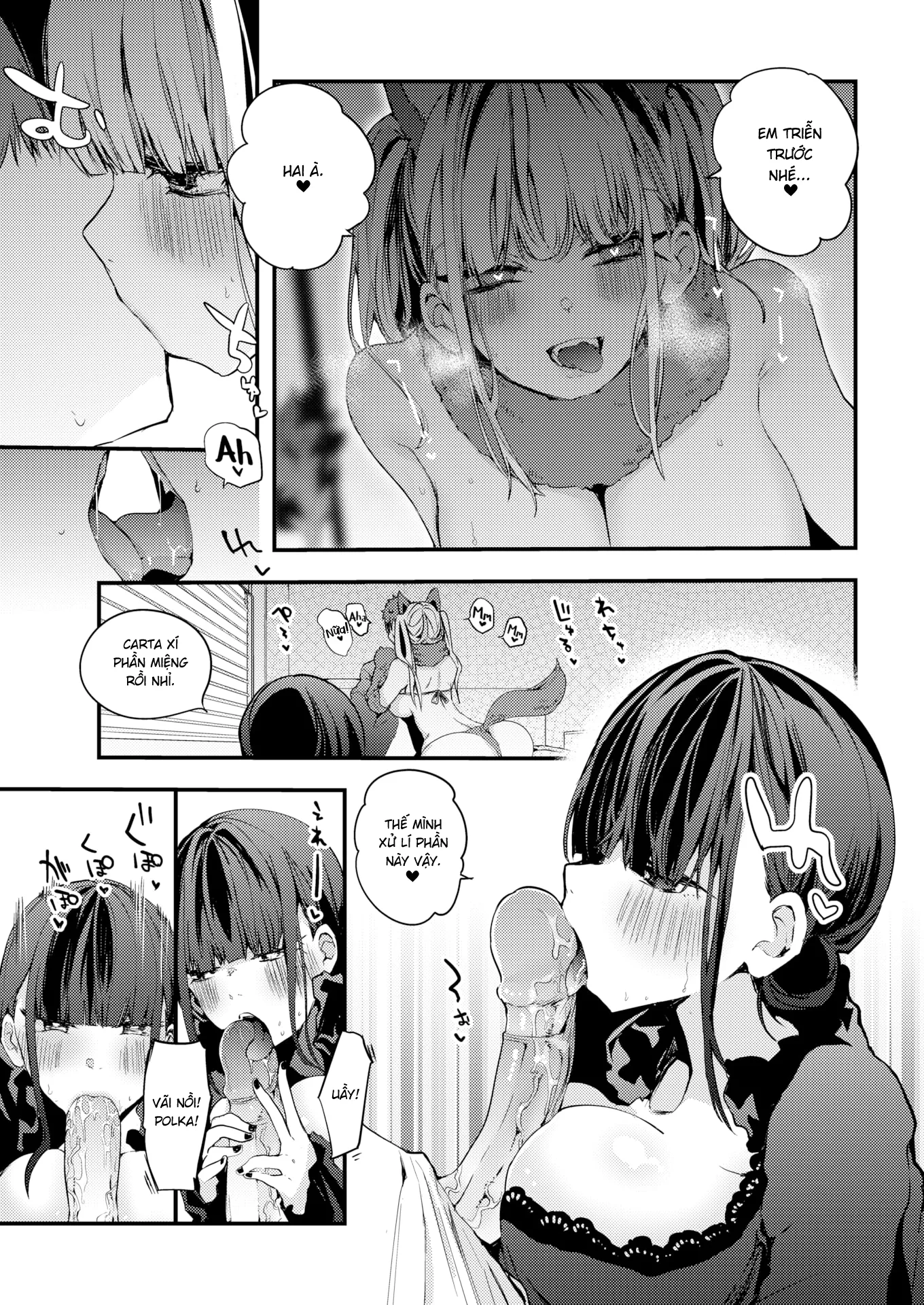 HentaiVN.net - Ảnh 5 - Đại Tiệc Cosplay Carta & Polka - Oneshot