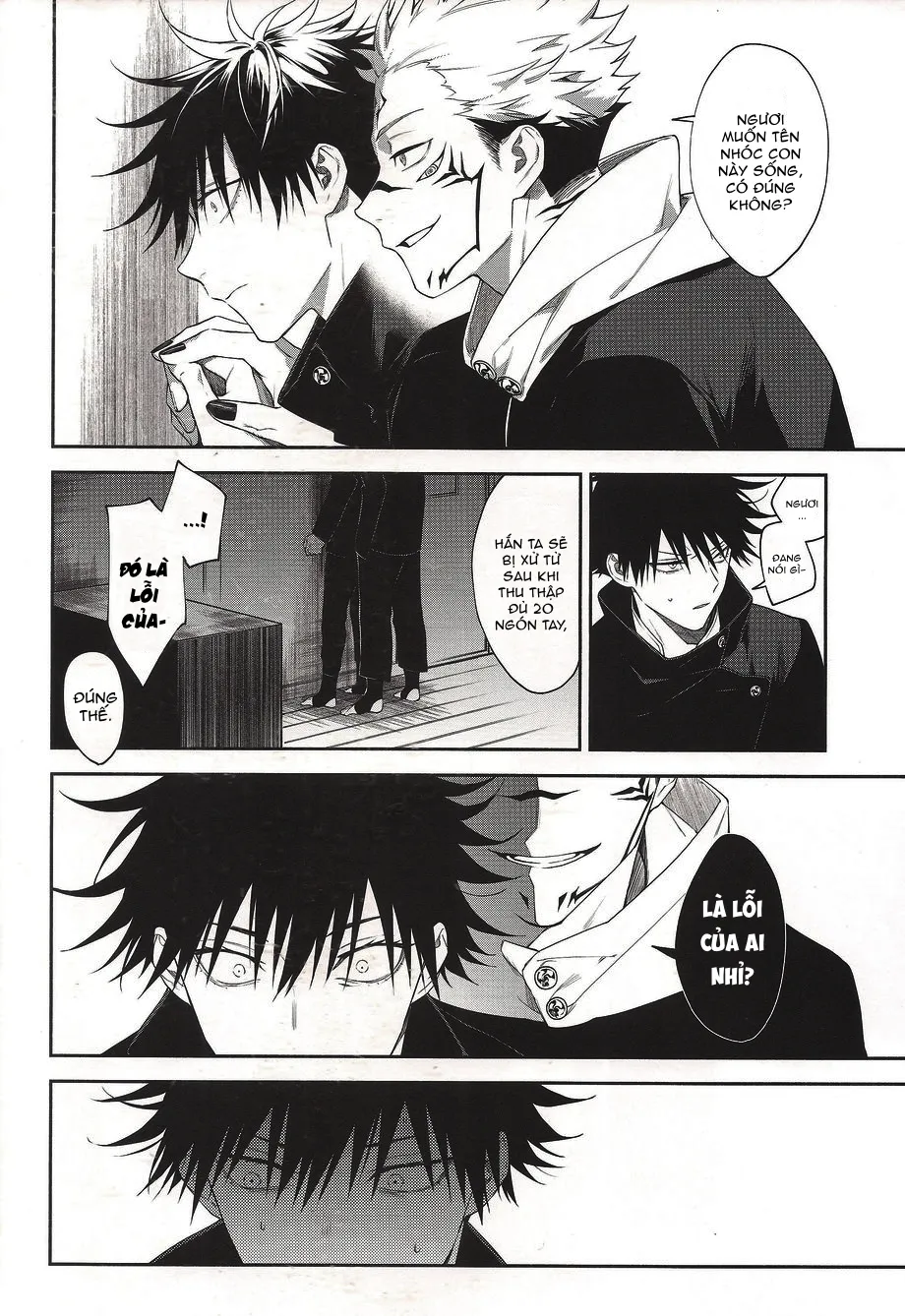 HentaiVN.net - Ảnh 10 - Khi hai ta chìm trong biển lửa [[JUUICHI (Gozouroppu)] Moe Ochiru Made – Jujutsu Kaisen dj] - Oneshot