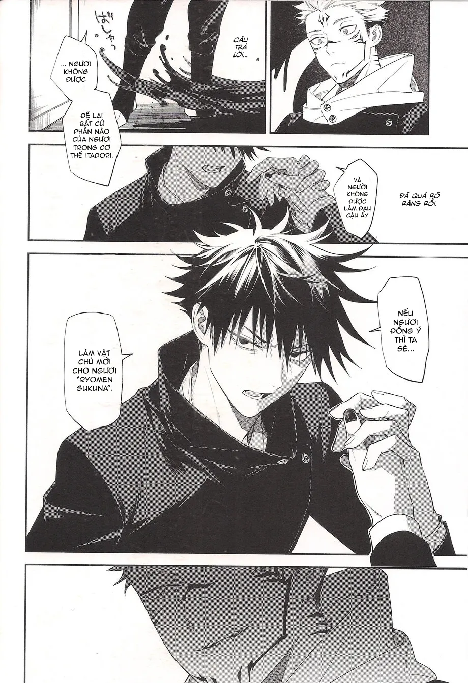 HentaiVN.net - Ảnh 14 - Khi hai ta chìm trong biển lửa [[JUUICHI (Gozouroppu)] Moe Ochiru Made – Jujutsu Kaisen dj] - Oneshot