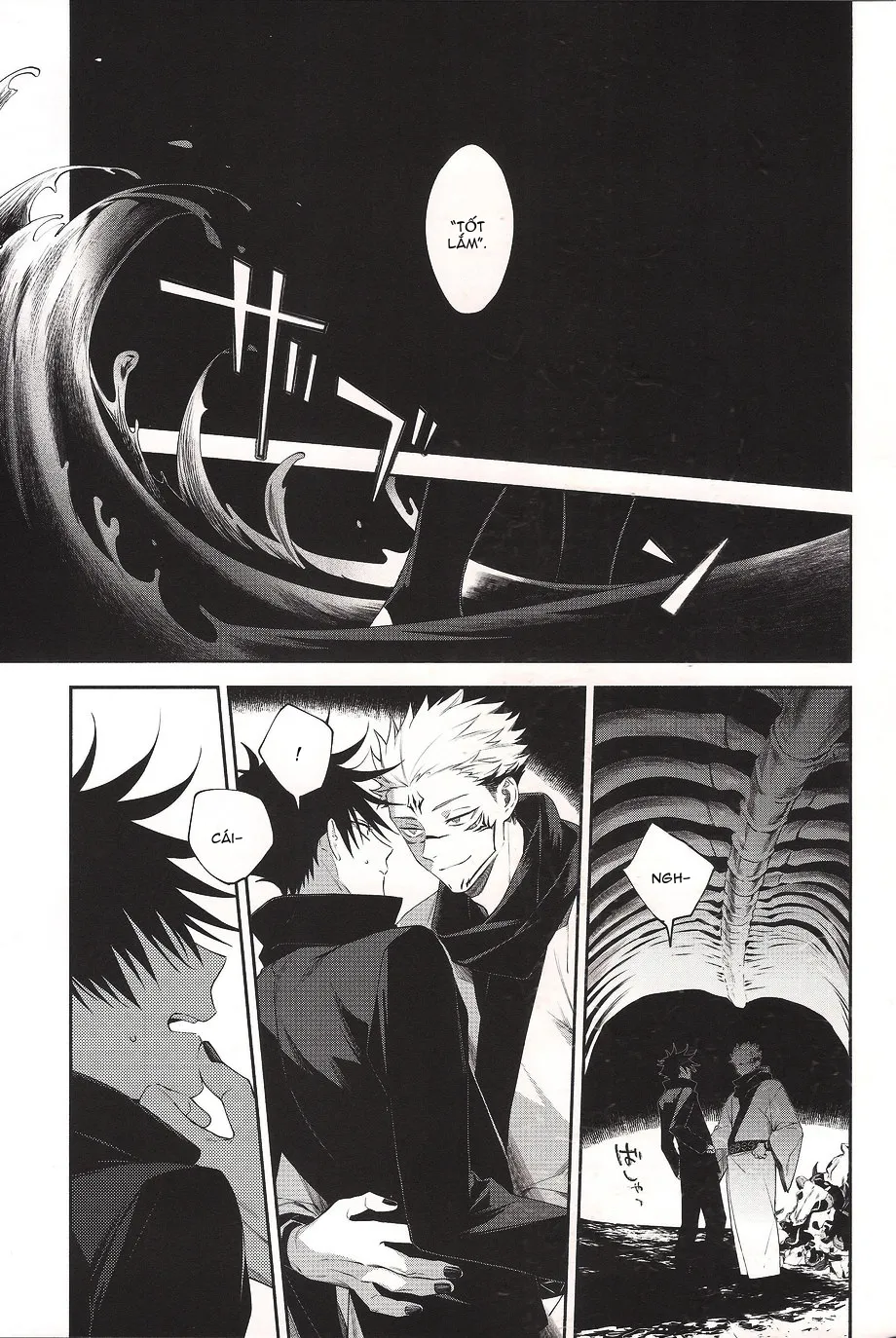 HentaiVN.net - Ảnh 15 - Khi hai ta chìm trong biển lửa [[JUUICHI (Gozouroppu)] Moe Ochiru Made – Jujutsu Kaisen dj] - Oneshot