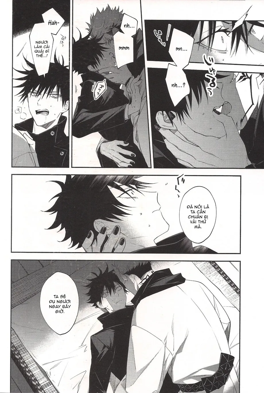 HentaiVN.net - Ảnh 16 - Khi hai ta chìm trong biển lửa [[JUUICHI (Gozouroppu)] Moe Ochiru Made – Jujutsu Kaisen dj] - Oneshot