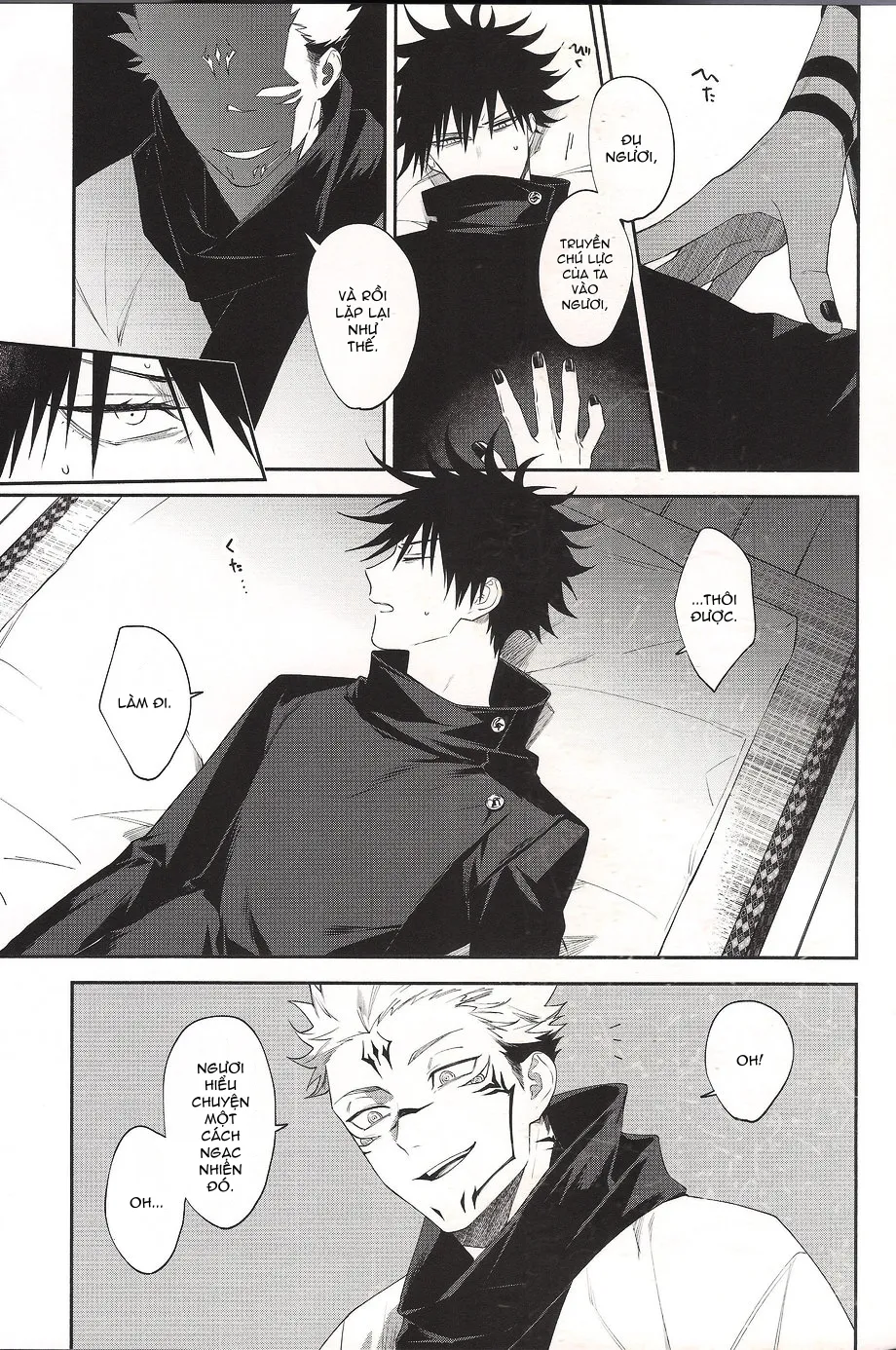 HentaiVN.net - Ảnh 17 - Khi hai ta chìm trong biển lửa [[JUUICHI (Gozouroppu)] Moe Ochiru Made – Jujutsu Kaisen dj] - Oneshot