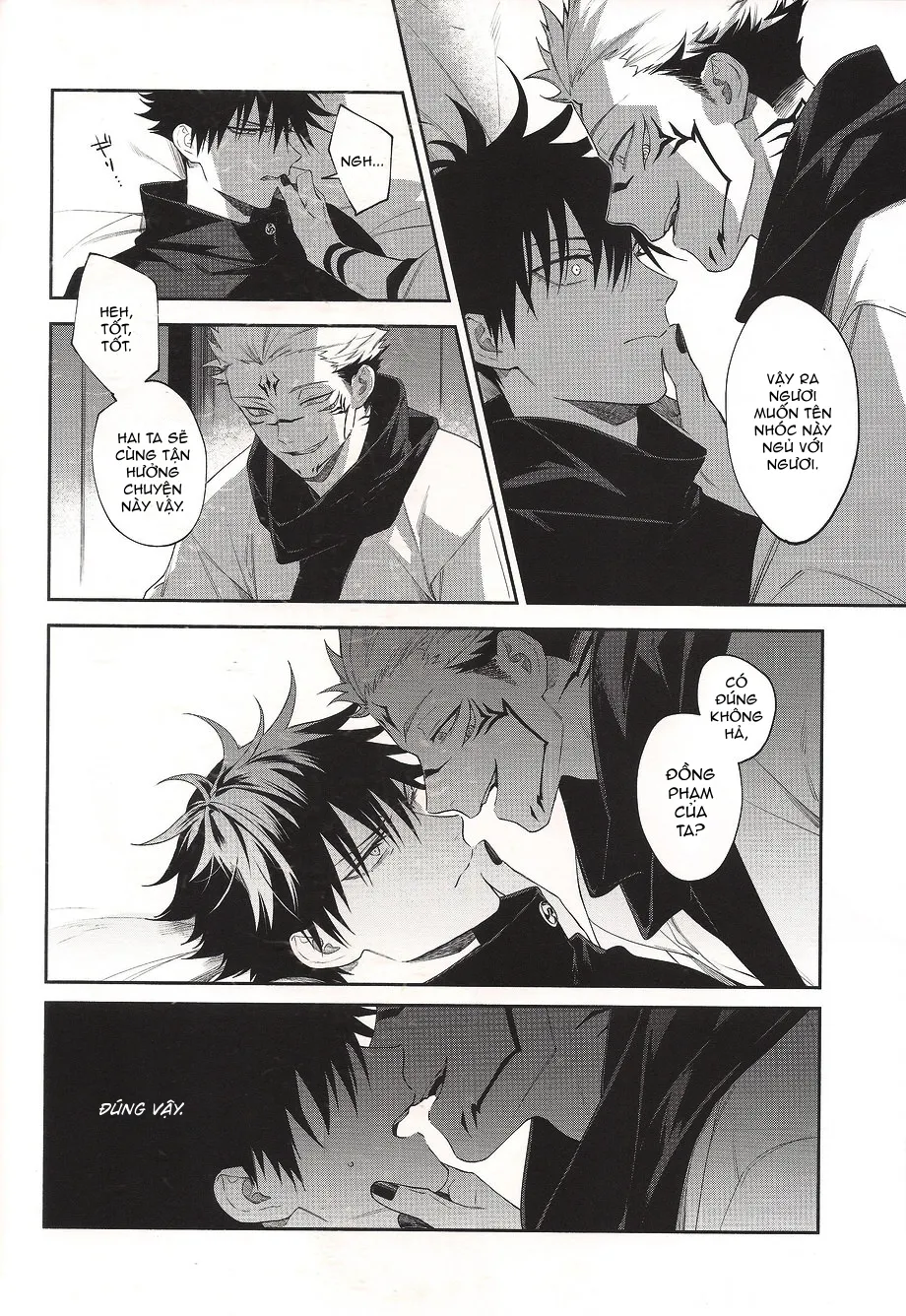 HentaiVN.net - Ảnh 18 - Khi hai ta chìm trong biển lửa [[JUUICHI (Gozouroppu)] Moe Ochiru Made – Jujutsu Kaisen dj] - Oneshot