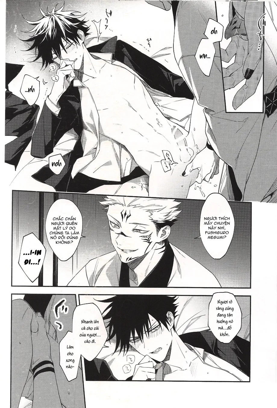 HentaiVN.net - Ảnh 20 - Khi hai ta chìm trong biển lửa [[JUUICHI (Gozouroppu)] Moe Ochiru Made – Jujutsu Kaisen dj] - Oneshot