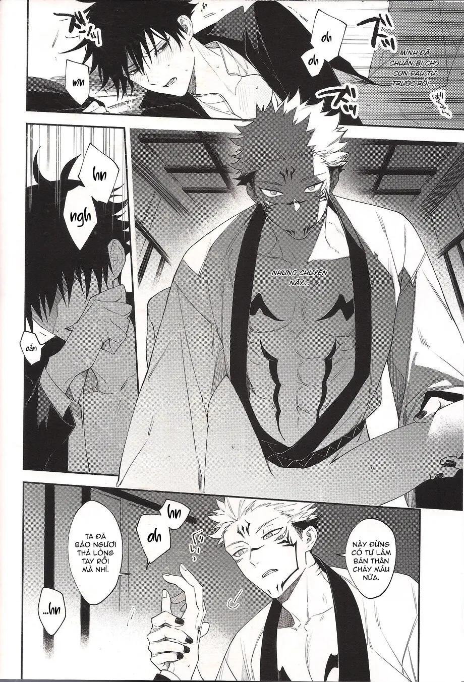 HentaiVN.net - Ảnh 23 - Khi hai ta chìm trong biển lửa [[JUUICHI (Gozouroppu)] Moe Ochiru Made – Jujutsu Kaisen dj] - Oneshot