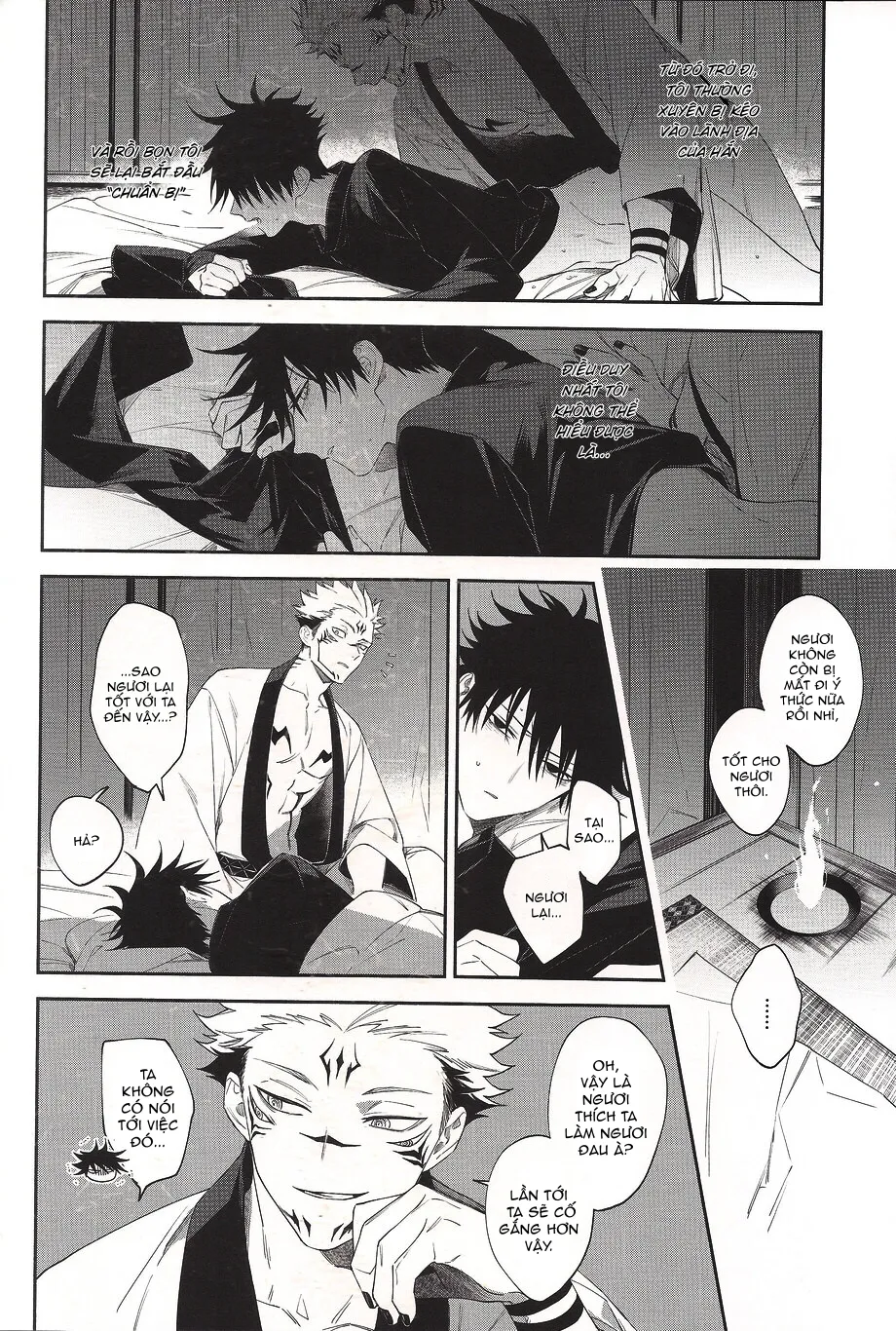 HentaiVN.net - Ảnh 26 - Khi hai ta chìm trong biển lửa [[JUUICHI (Gozouroppu)] Moe Ochiru Made – Jujutsu Kaisen dj] - Oneshot