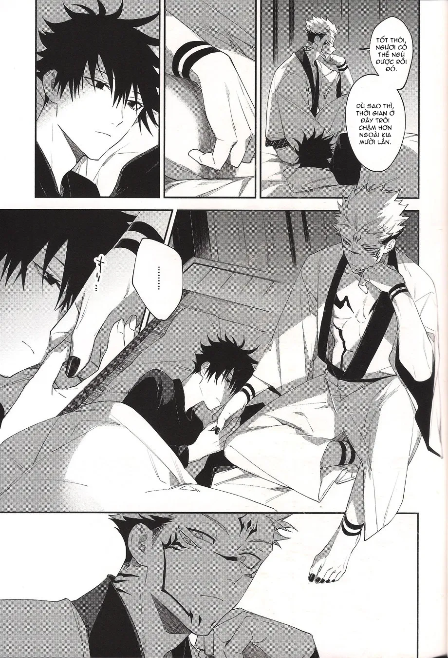 HentaiVN.net - Ảnh 27 - Khi hai ta chìm trong biển lửa [[JUUICHI (Gozouroppu)] Moe Ochiru Made – Jujutsu Kaisen dj] - Oneshot