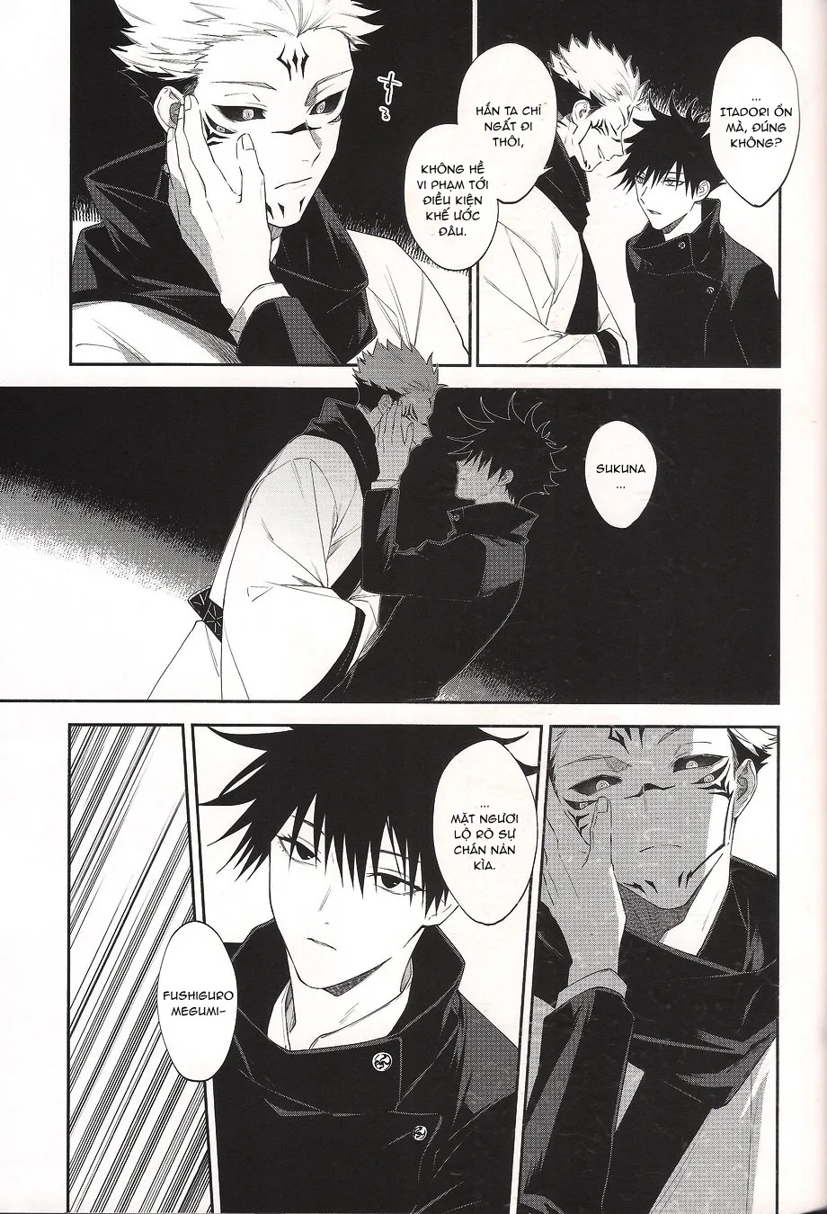 HentaiVN.net - Ảnh 35 - Khi hai ta chìm trong biển lửa [[JUUICHI (Gozouroppu)] Moe Ochiru Made – Jujutsu Kaisen dj] - Oneshot