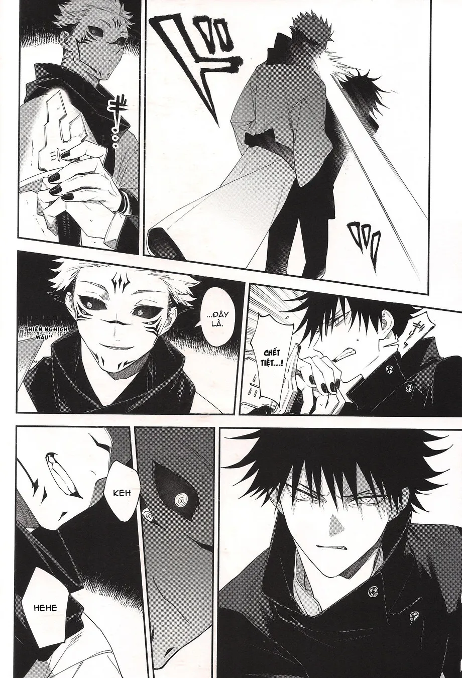 HentaiVN.net - Ảnh 36 - Khi hai ta chìm trong biển lửa [[JUUICHI (Gozouroppu)] Moe Ochiru Made – Jujutsu Kaisen dj] - Oneshot