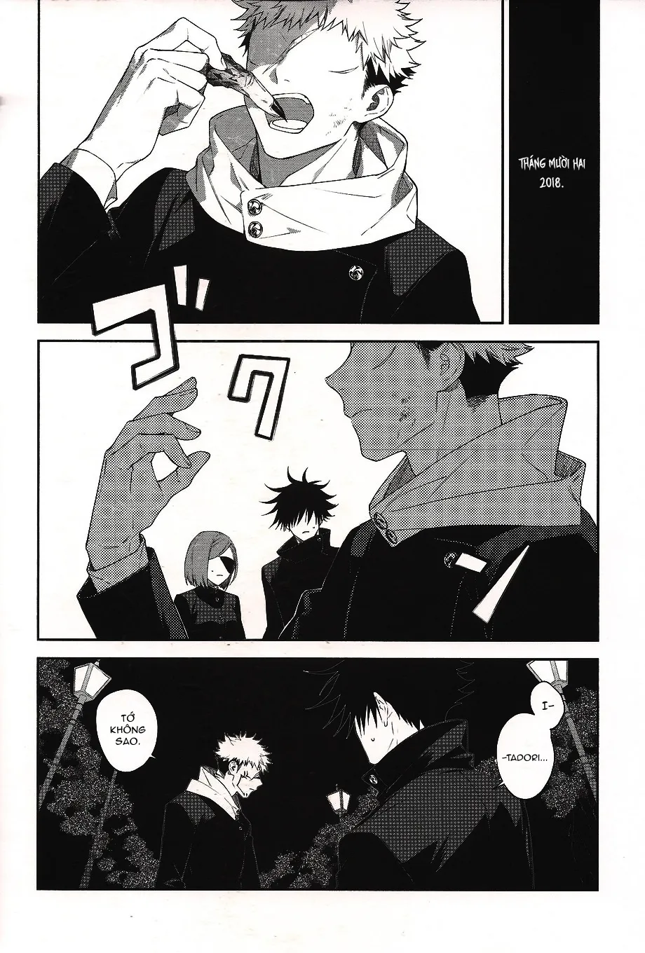 HentaiVN.net - Ảnh 6 - Khi hai ta chìm trong biển lửa [[JUUICHI (Gozouroppu)] Moe Ochiru Made – Jujutsu Kaisen dj] - Oneshot