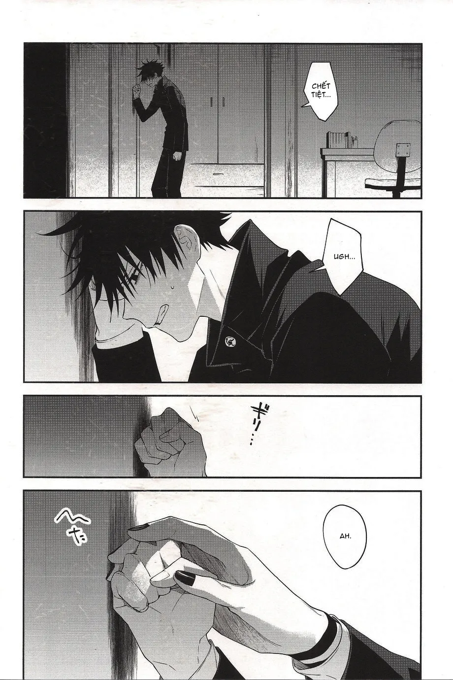 HentaiVN.net - Ảnh 8 - Khi hai ta chìm trong biển lửa [[JUUICHI (Gozouroppu)] Moe Ochiru Made – Jujutsu Kaisen dj] - Oneshot