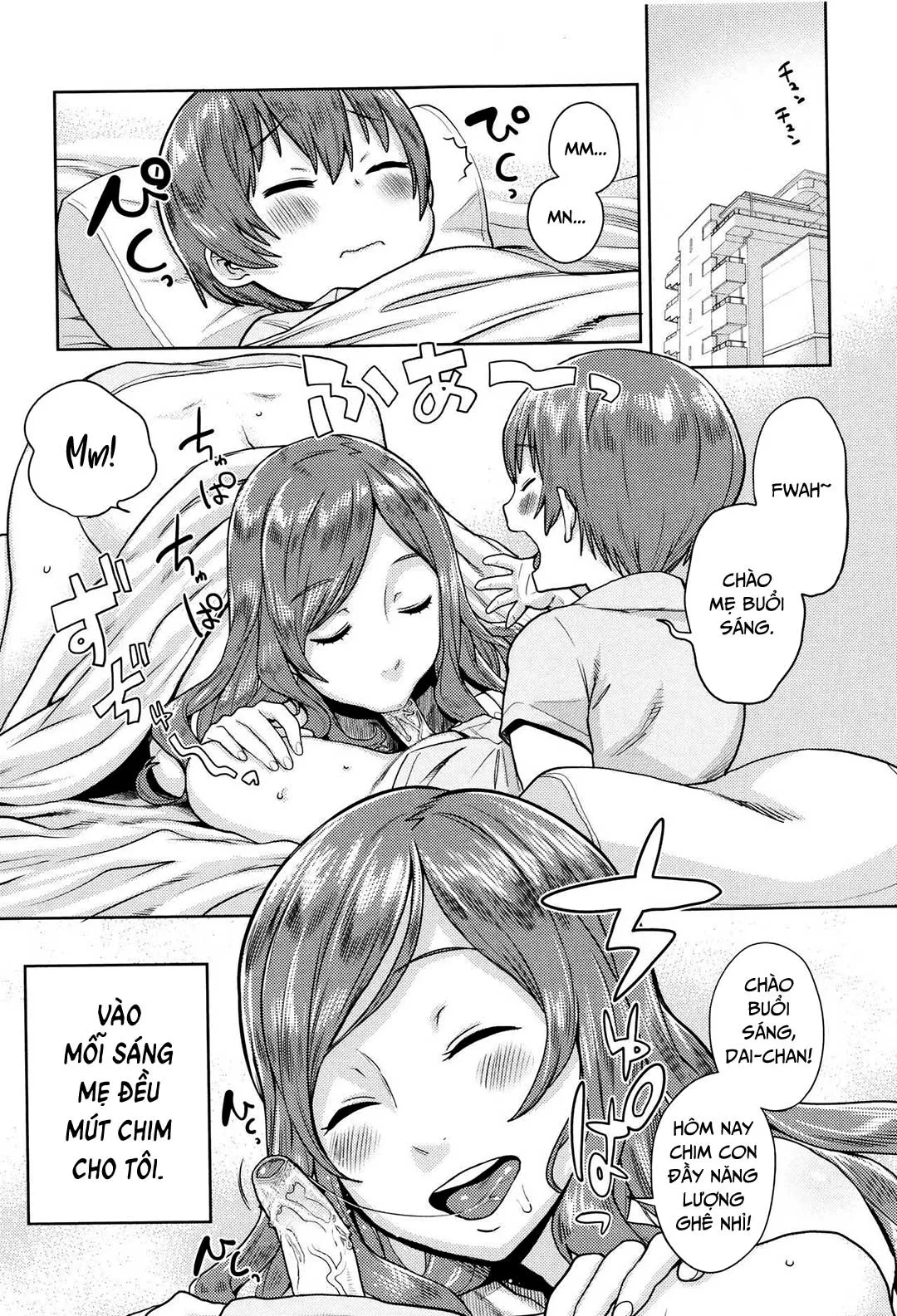 HentaiVN.net - Ảnh 4 - Chưa cai được sữa mẹ [Not Chibanare; Not Weaning] - Oneshot