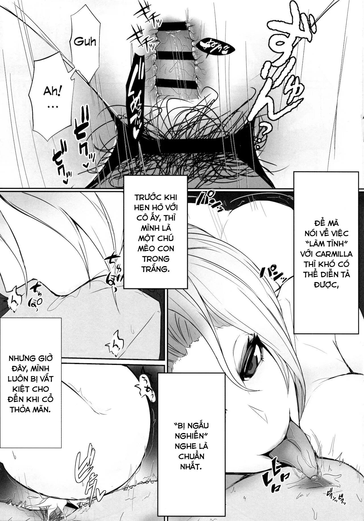 HentaiVN.net - Ảnh 4 - Tôi muốn trừng phạt Carmilla [Carmilla-san o Kuzushitai. ; Punishing Carmilla] - Oneshot