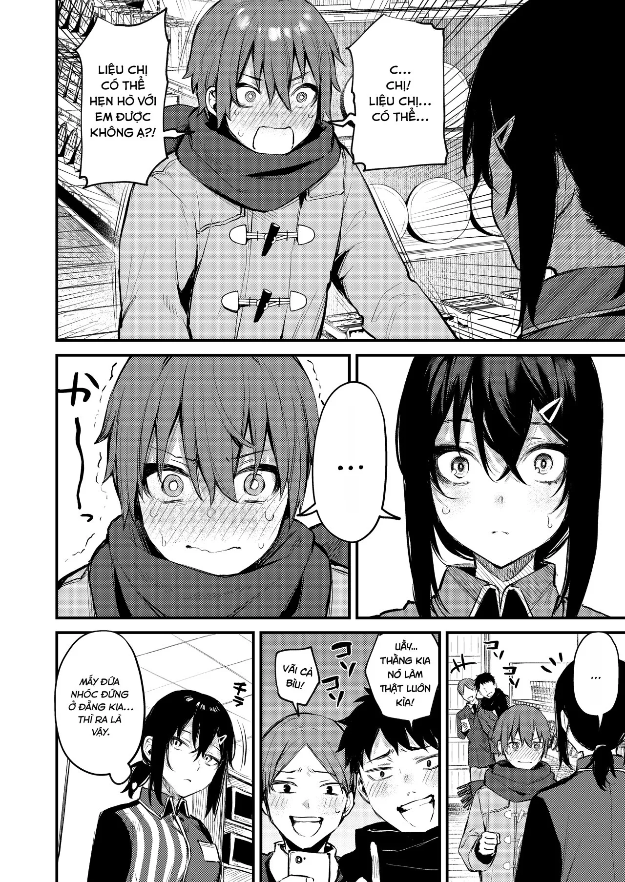 HentaiVN.net - Ảnh 5 - Trò chơi trừng phạt cùng Onee-san lớn tuổi hơn mình. [Batsu Game de Oneesan to; A Dare with an Older Girl; 罰ゲームでお姉さんと] - Oneshot