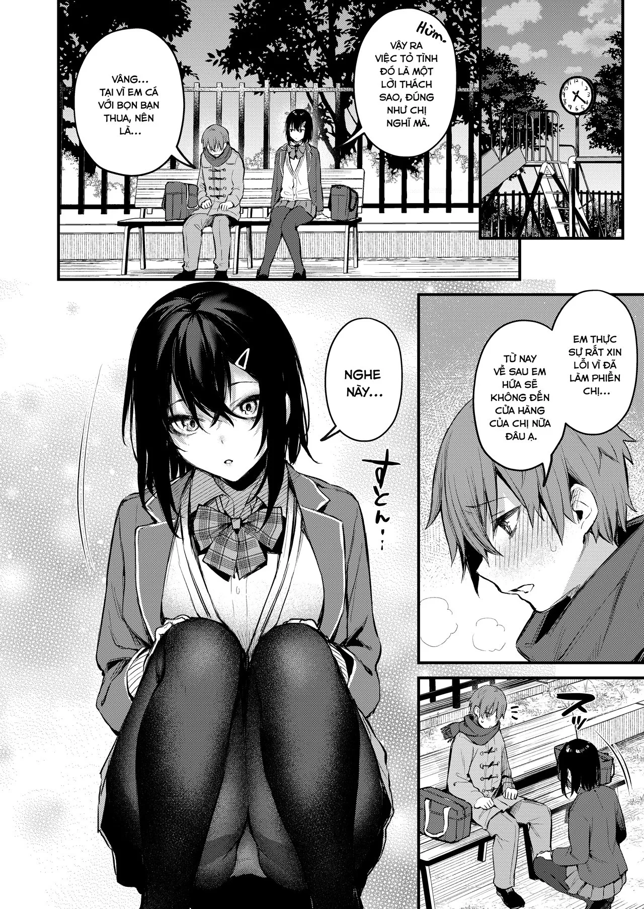 HentaiVN.net - Ảnh 7 - Trò chơi trừng phạt cùng Onee-san lớn tuổi hơn mình. [Batsu Game de Oneesan to; A Dare with an Older Girl; 罰ゲームでお姉さんと] - Oneshot