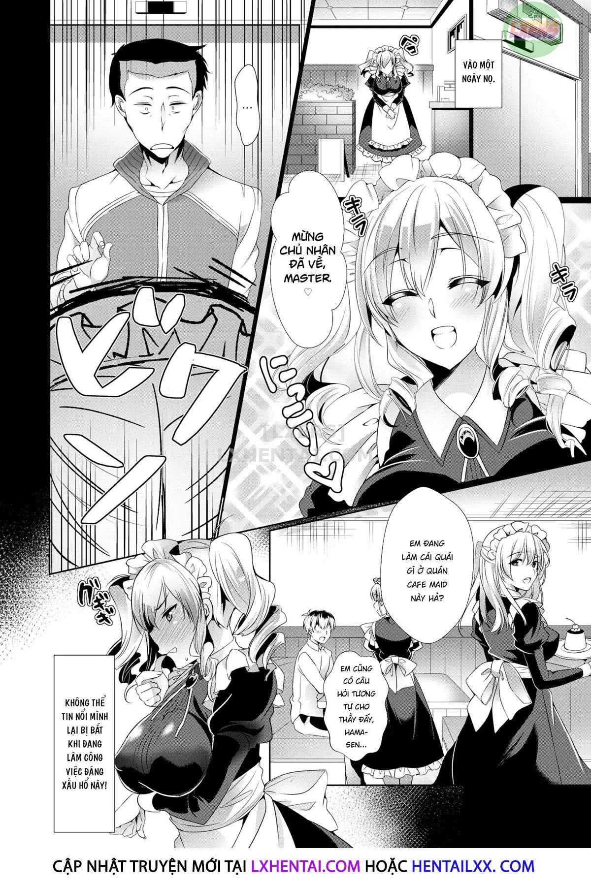 HentaiVN.net - Ảnh 4 - Thầy giáo & Hầu gái - Oneshot