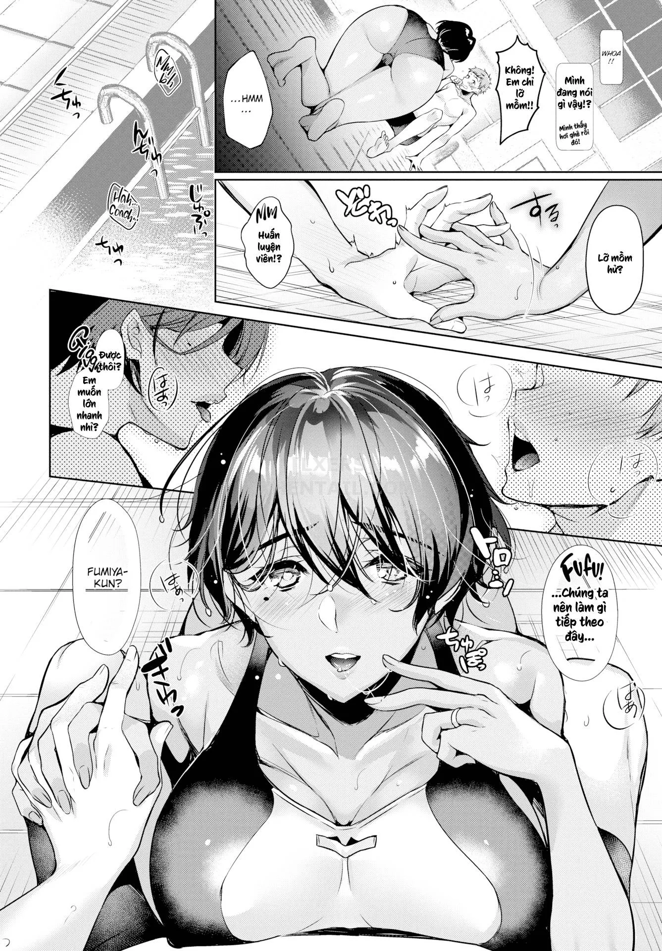 HentaiVN.net - Ảnh 5 - Như dòng nước xanh dịu - Oneshot