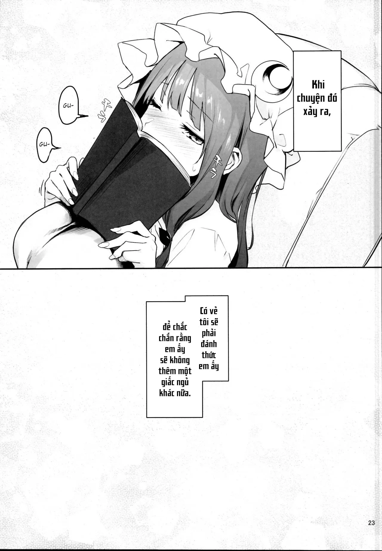 HentaiVN.net - Ảnh 19 - Inemuri Jouzu no Daitoshokan [居眠り上手の大図書館] - Oneshot
