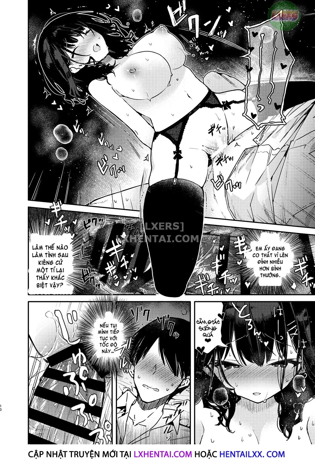 HentaiVN.net - Ảnh 12 - Seiyoku Tsuyome Na Kanojo To Kinyoku Kaikin Renzoku Shasei Ecchi - Oneshot