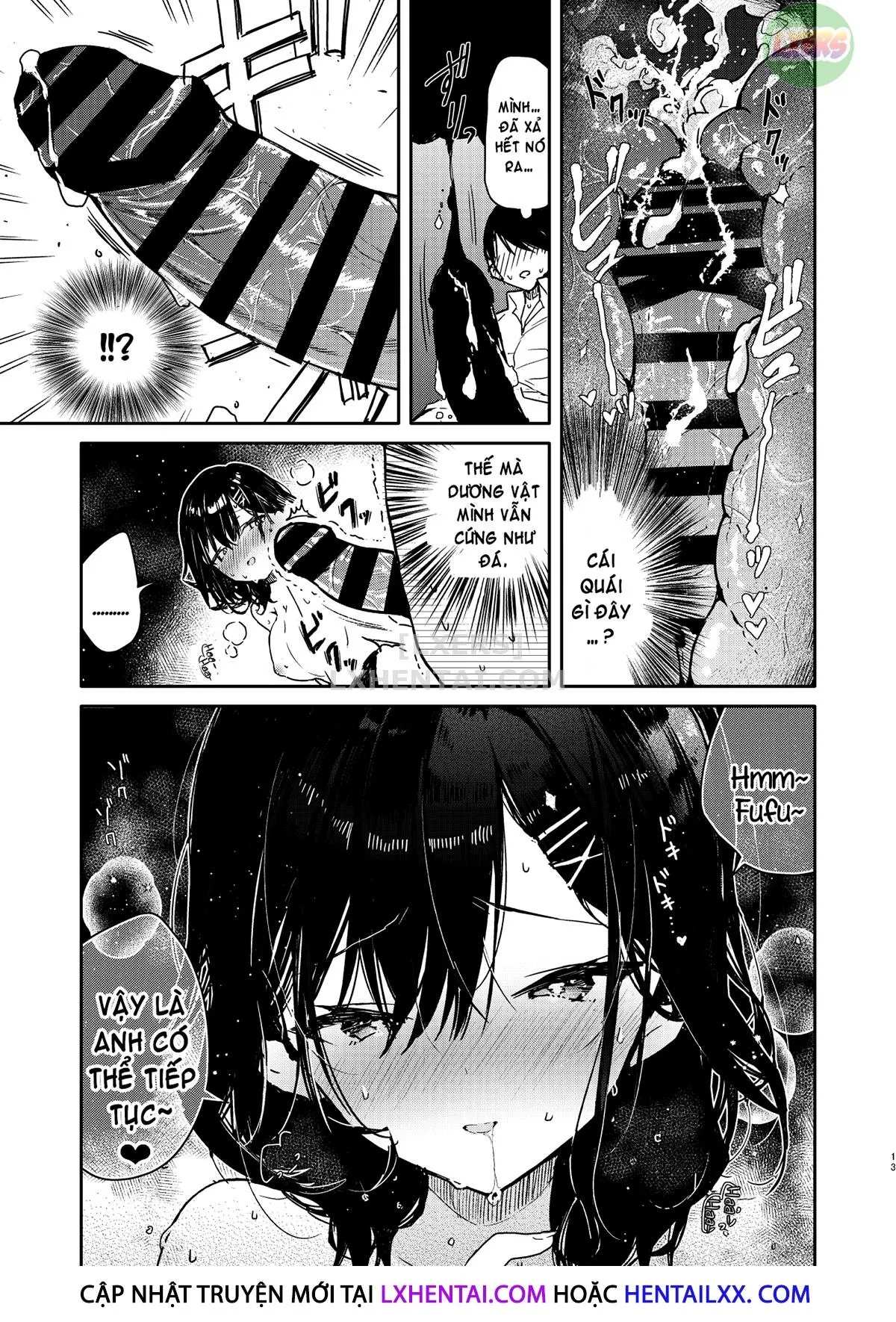 HentaiVN.net - Ảnh 15 - Seiyoku Tsuyome Na Kanojo To Kinyoku Kaikin Renzoku Shasei Ecchi - Oneshot