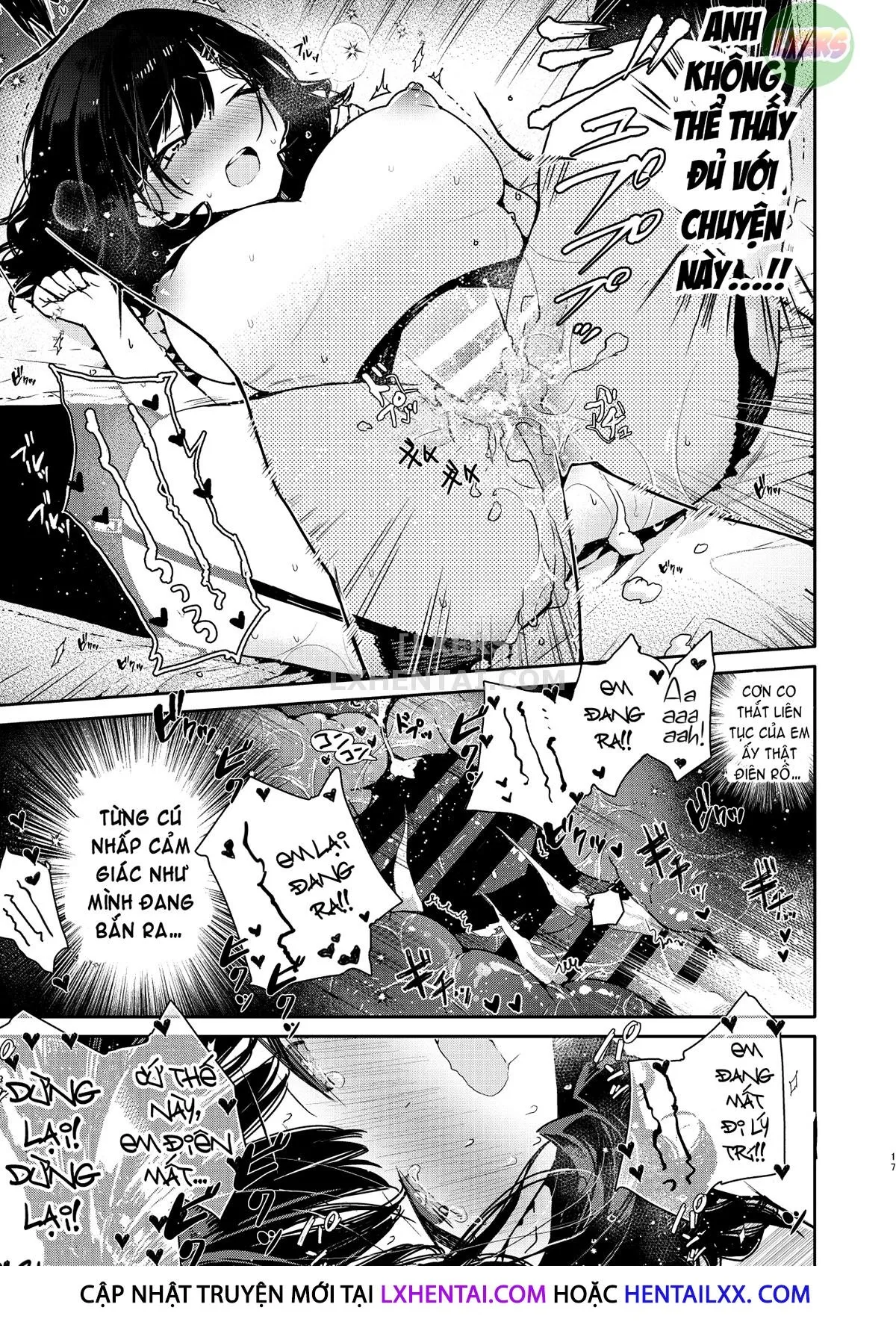 HentaiVN.net - Ảnh 19 - Seiyoku Tsuyome Na Kanojo To Kinyoku Kaikin Renzoku Shasei Ecchi - Oneshot