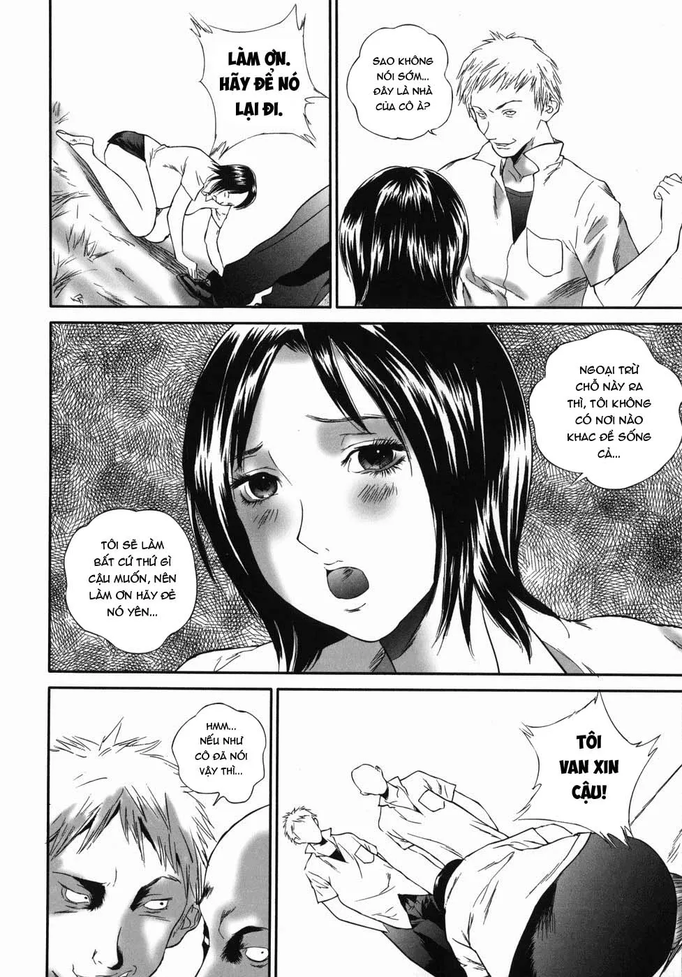HentaiVN.net - Ảnh 5 - Seako Vô Gia Cư [ホームレス冴子 章] - Chap 2