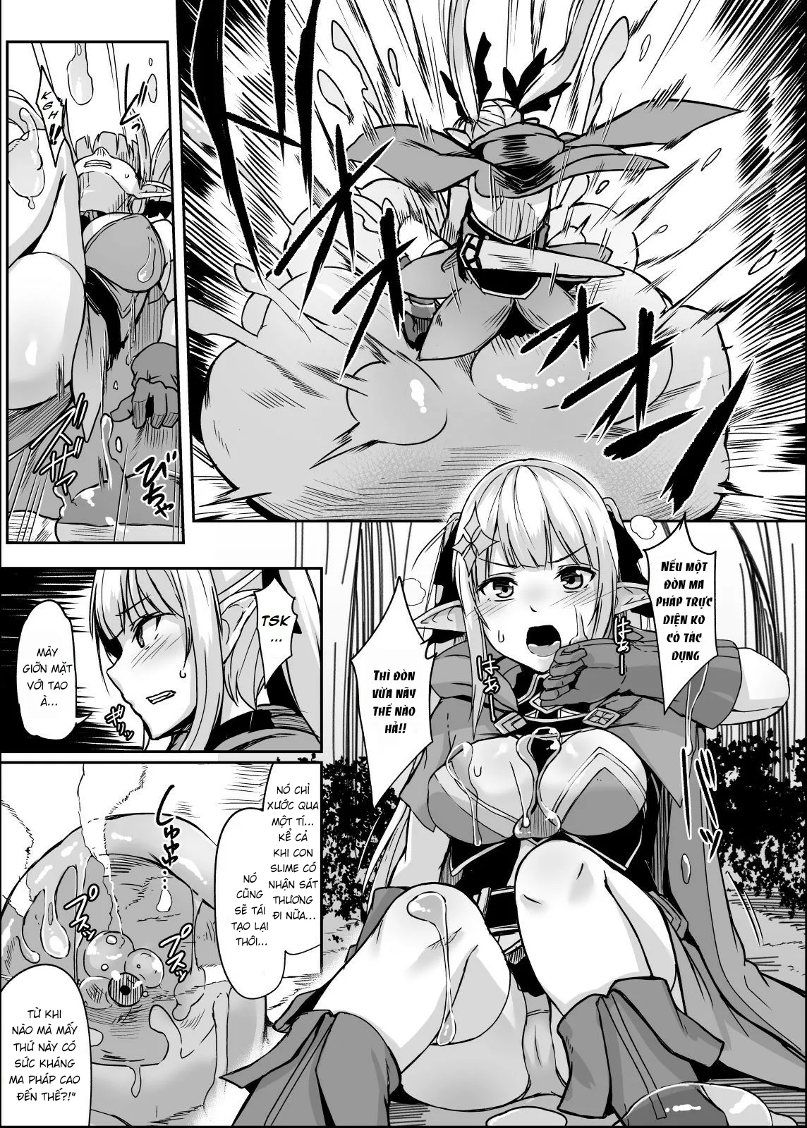 HentaiVN.net - Ảnh 10 - ELFIN QUEST #Slime Subjugation - Oneshot