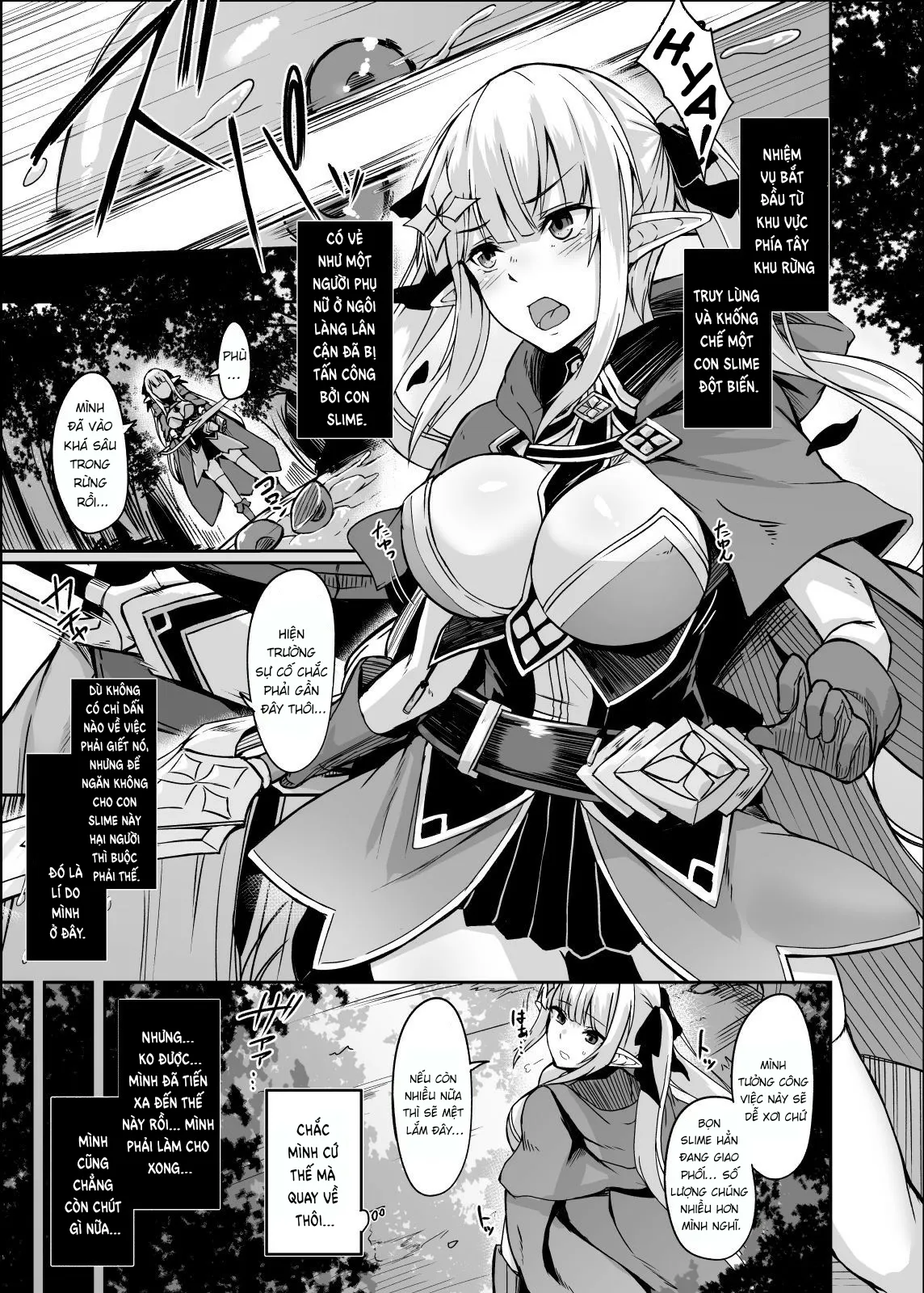 HentaiVN.net - Ảnh 3 - ELFIN QUEST #Slime Subjugation - Oneshot
