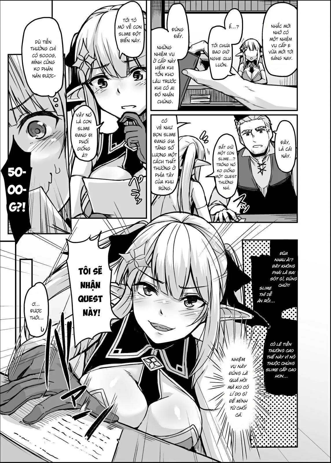 HentaiVN.net - Ảnh 6 - ELFIN QUEST #Slime Subjugation - Oneshot