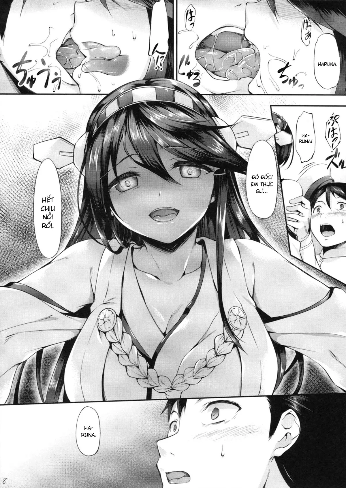 HentaiVN.net - Ảnh 8 - Haruna Break Down (Kantai Collection -KanColle-) [榛名ぶれいくだうん (艦隊これくしょん -艦これ-)] - Oneshot