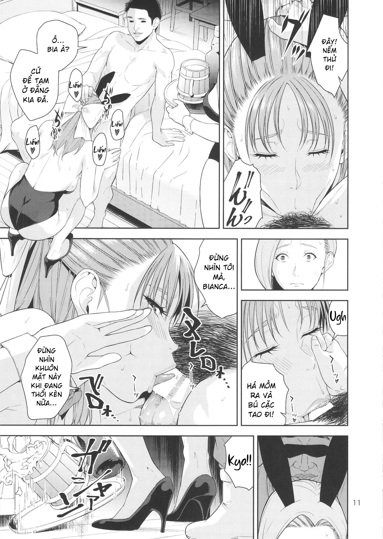 HentaiVN.net - Ảnh 12 - Thiên Đường Đĩ Điếm [Tenkuu no shoufu] - Oneshot