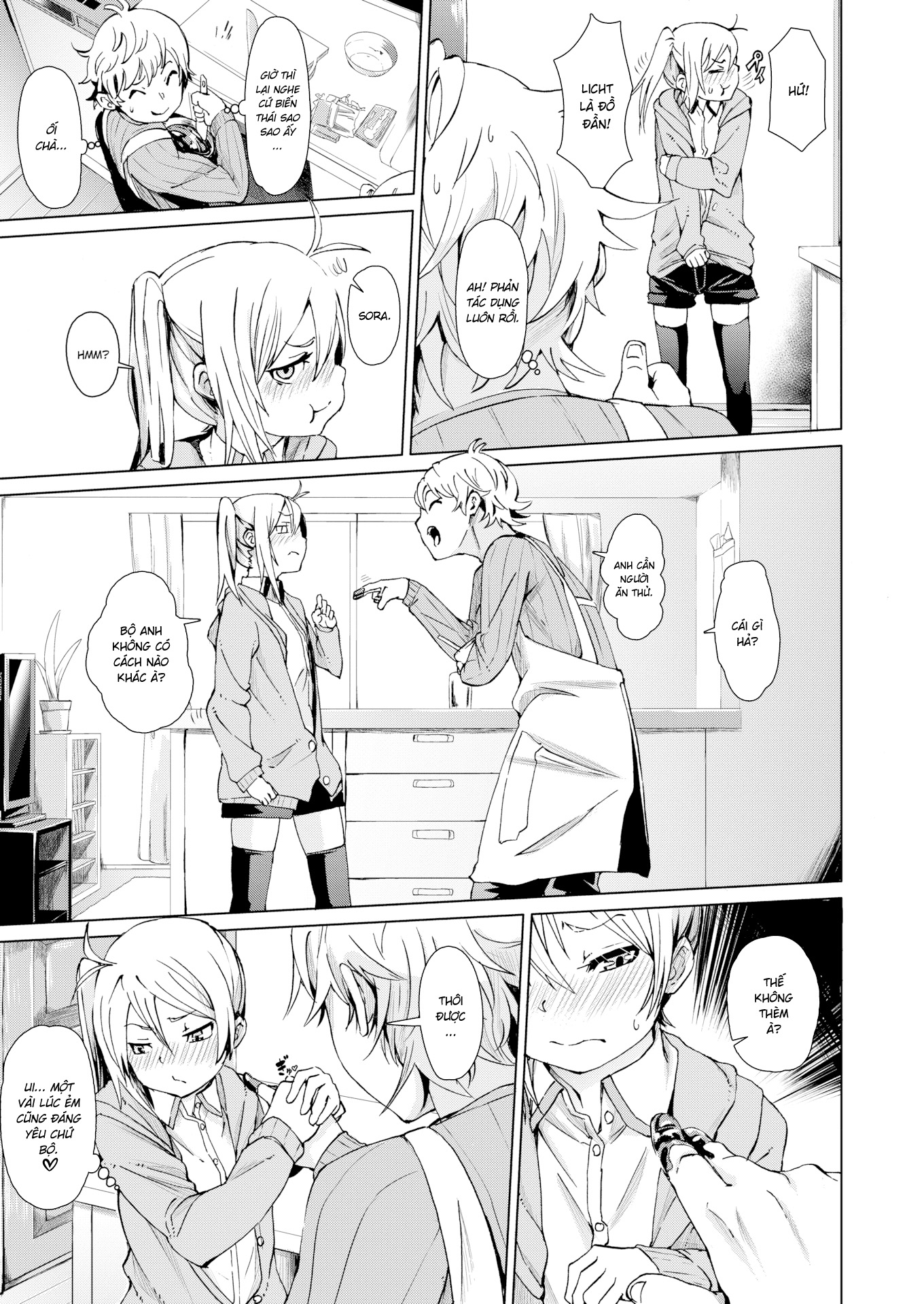 HentaiVN.net - Ảnh 3 - Cậu còn ngọt hơn choco - Oneshot