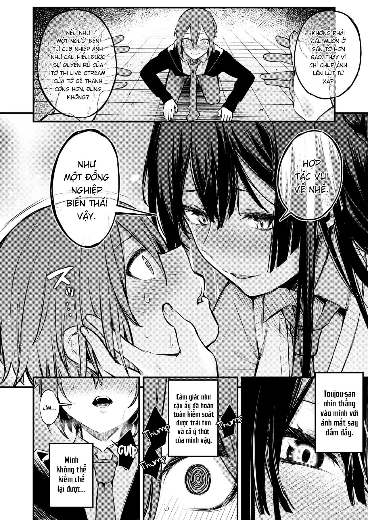 HentaiVN.net - Ảnh 11 - Buổi Stream Bí Mật [Himitsu no Haishin] - Oneshot