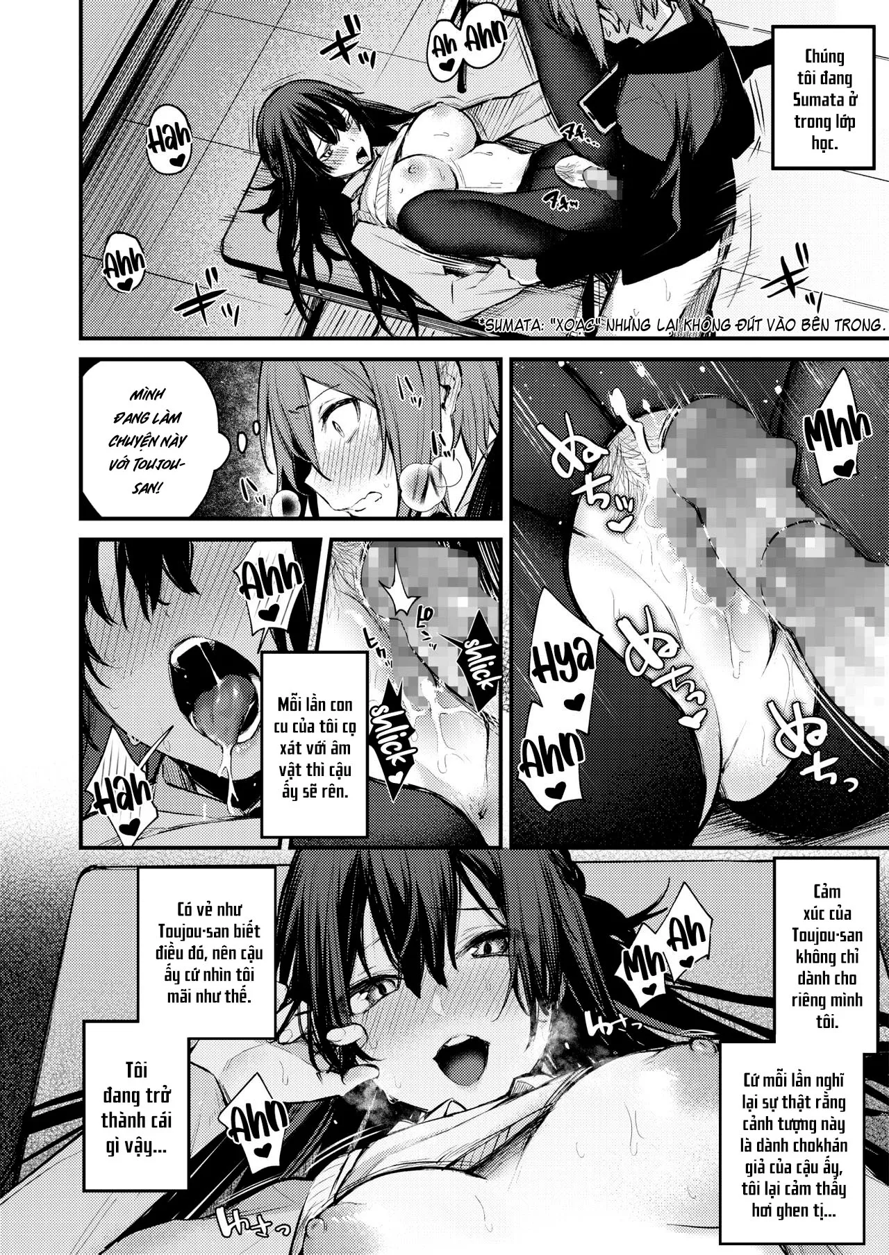 HentaiVN.net - Ảnh 17 - Buổi Stream Bí Mật [Himitsu no Haishin] - Oneshot