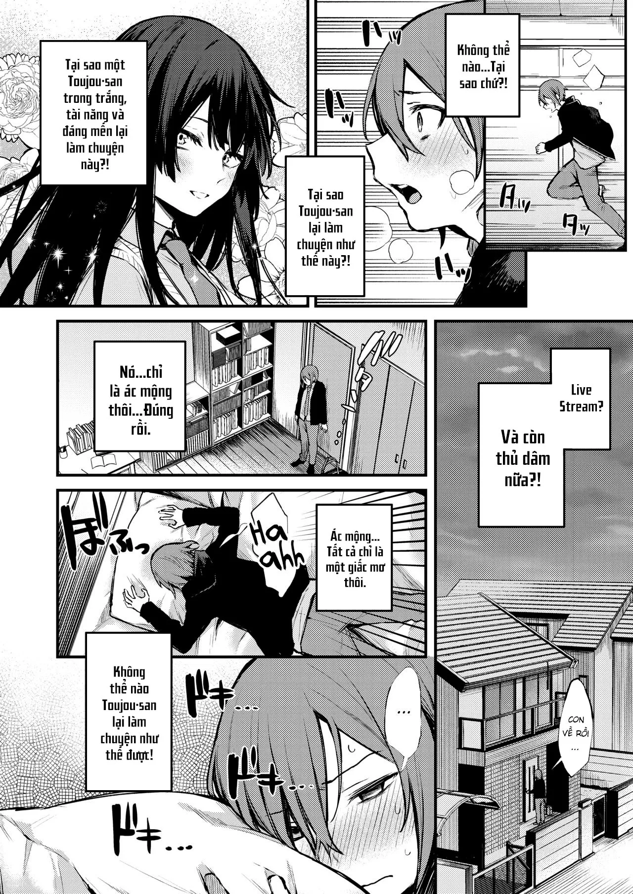 HentaiVN.net - Ảnh 7 - Buổi Stream Bí Mật [Himitsu no Haishin] - Oneshot