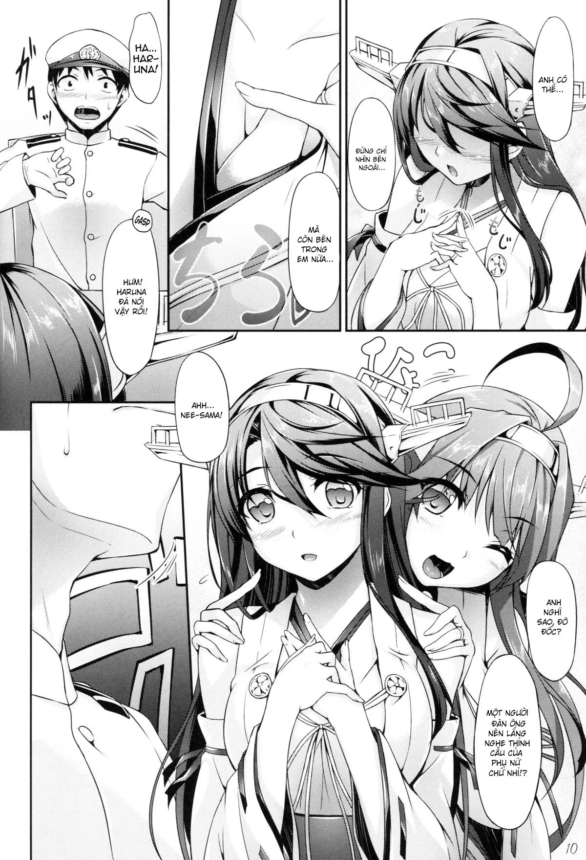 HentaiVN.net - Ảnh 10 - KonHaru Wedding (Kantai Collection -KanColle-) [コンハルうえでぃんぐ (艦隊これくしょん -艦これ-)] - Oneshot