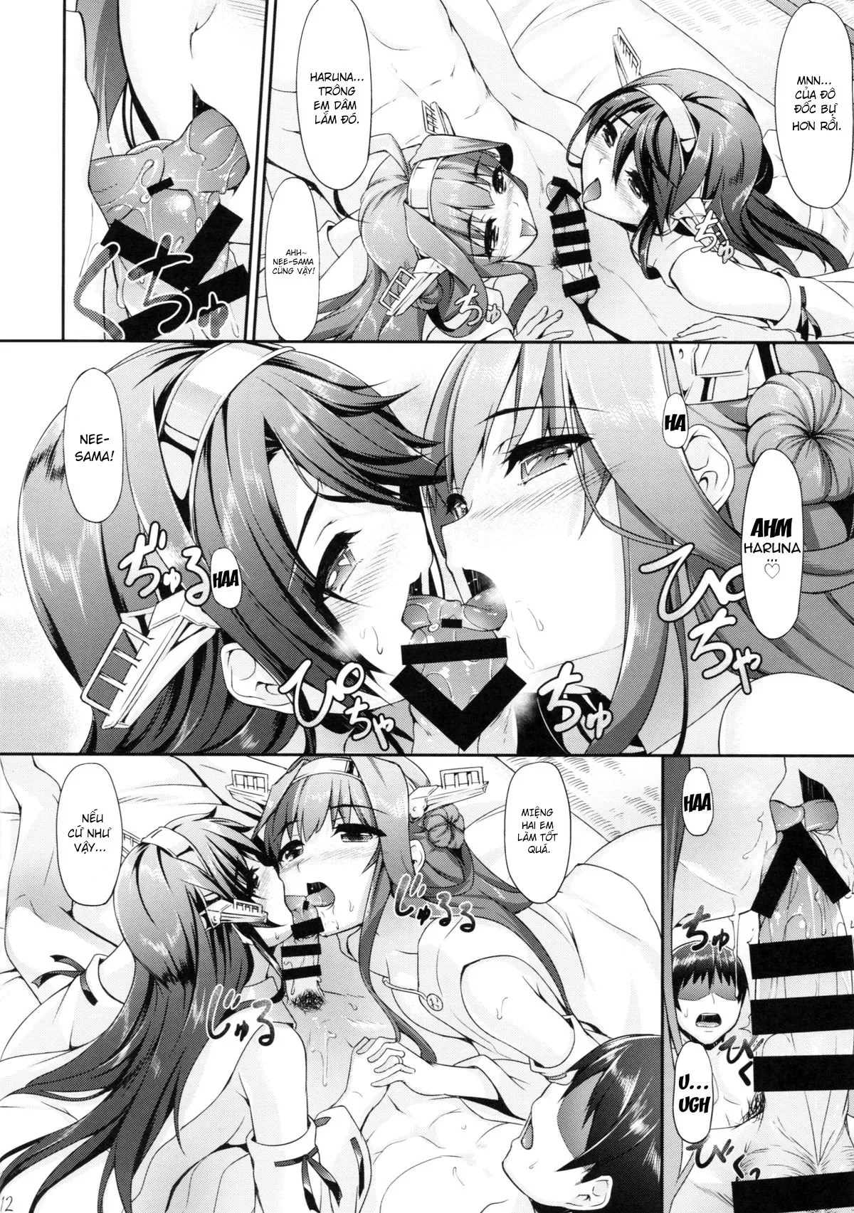 HentaiVN.net - Ảnh 12 - KonHaru Wedding (Kantai Collection -KanColle-) [コンハルうえでぃんぐ (艦隊これくしょん -艦これ-)] - Oneshot